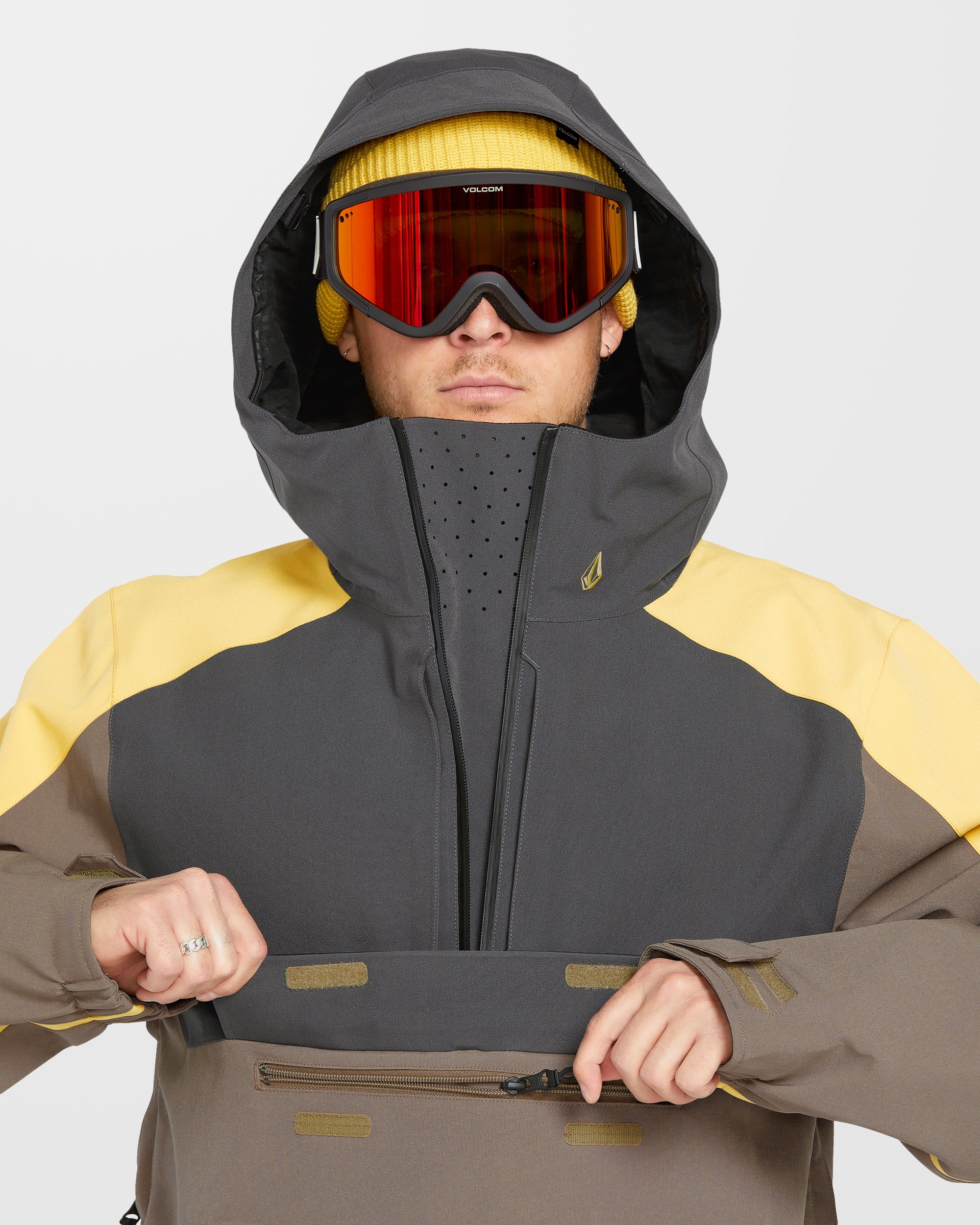 Brighton Jacket - Chestnut Brown - Men - Volcom UK - 2 Years