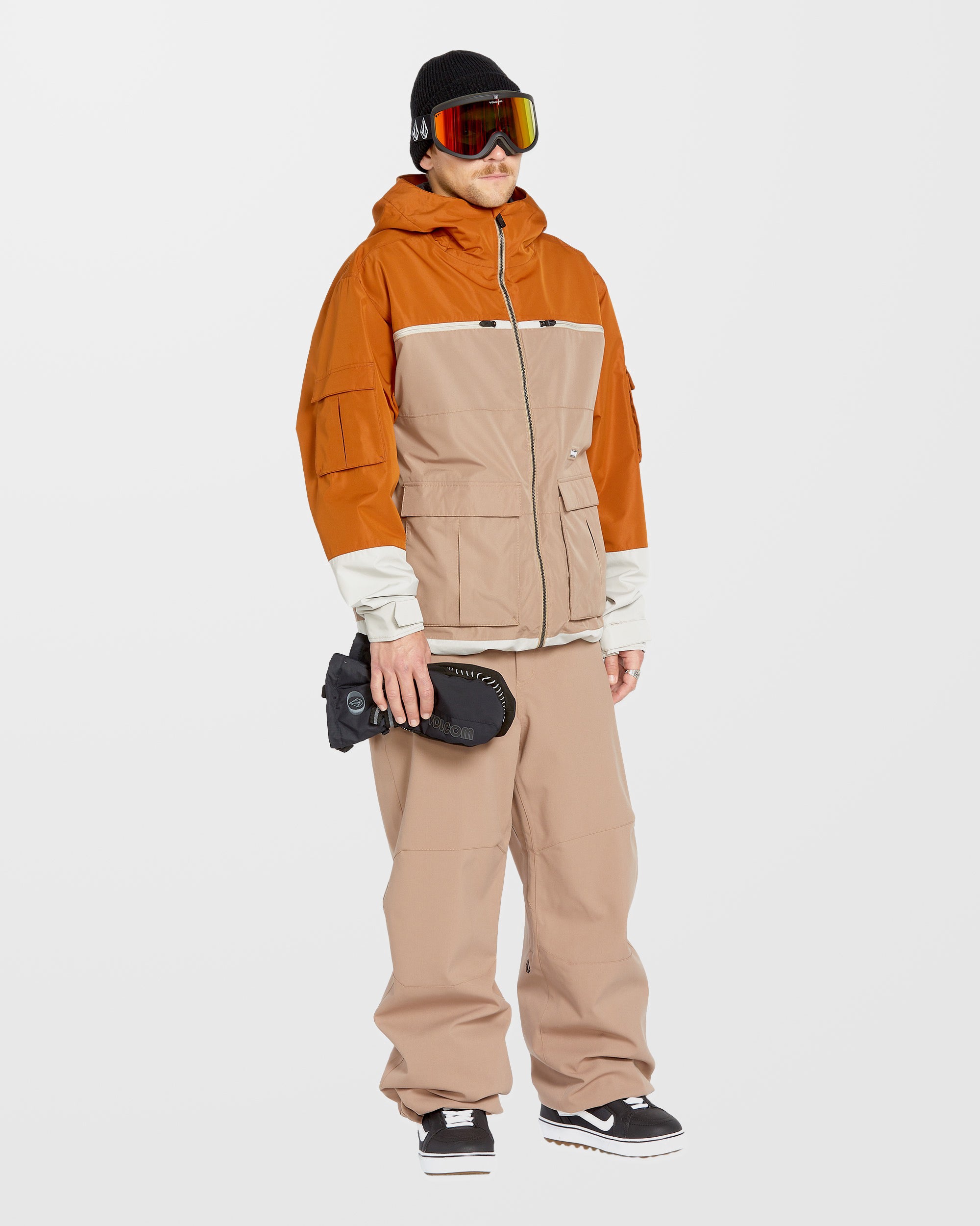 Nightbreaker 20K Jacket - Chestnut Brown - Men - Volcom UK