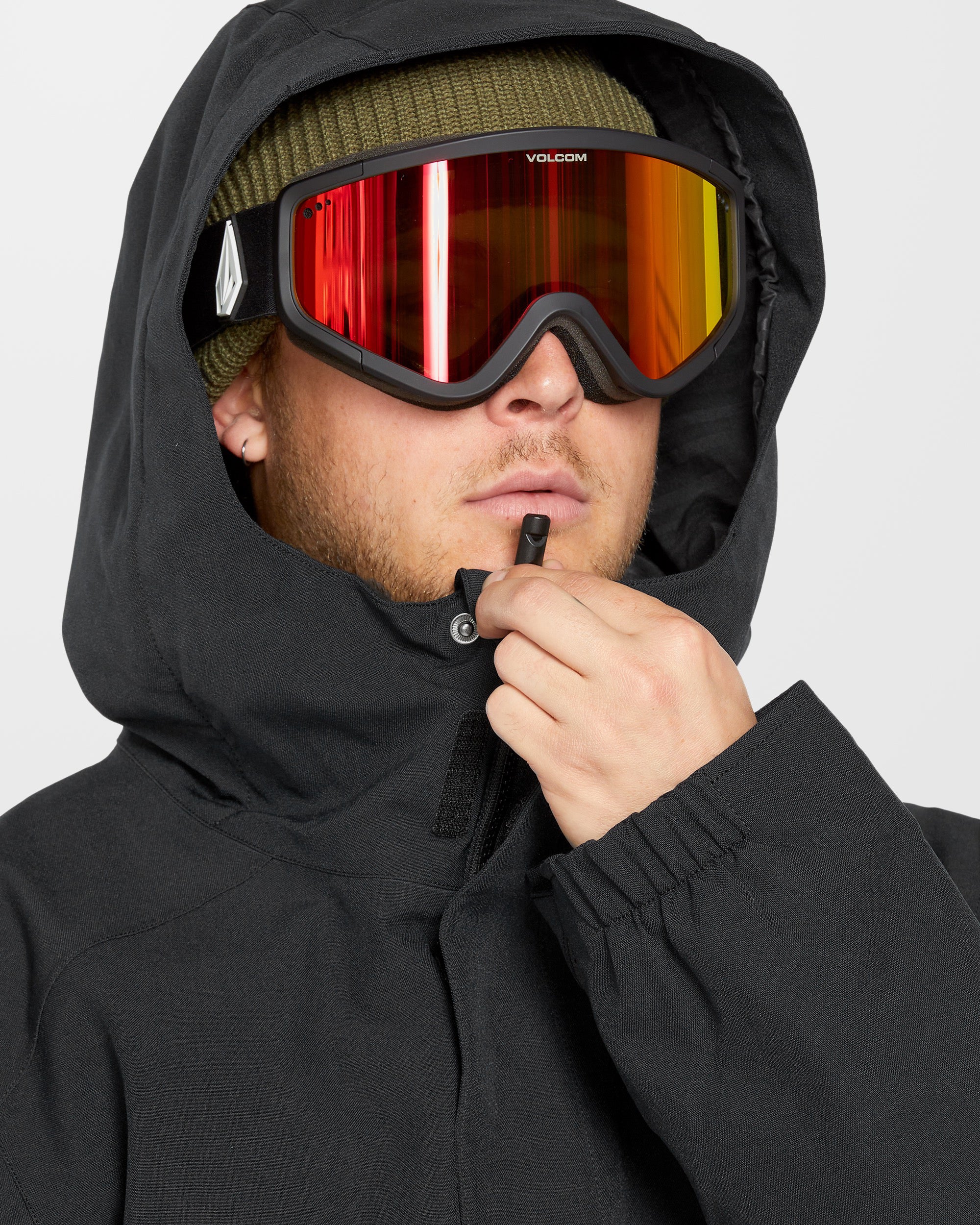 Brighton Full Zip Jacket - Black - Men - Volcom EU - 2 Years