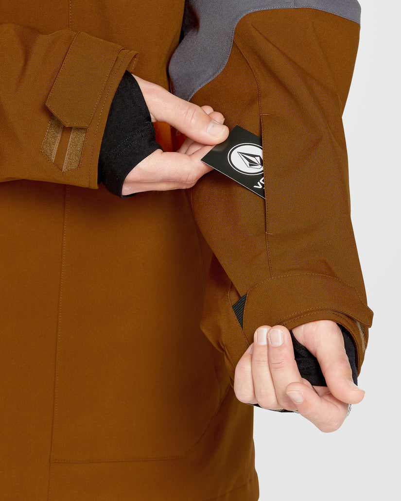 Brighton Full Zip Jacket - Caramel
