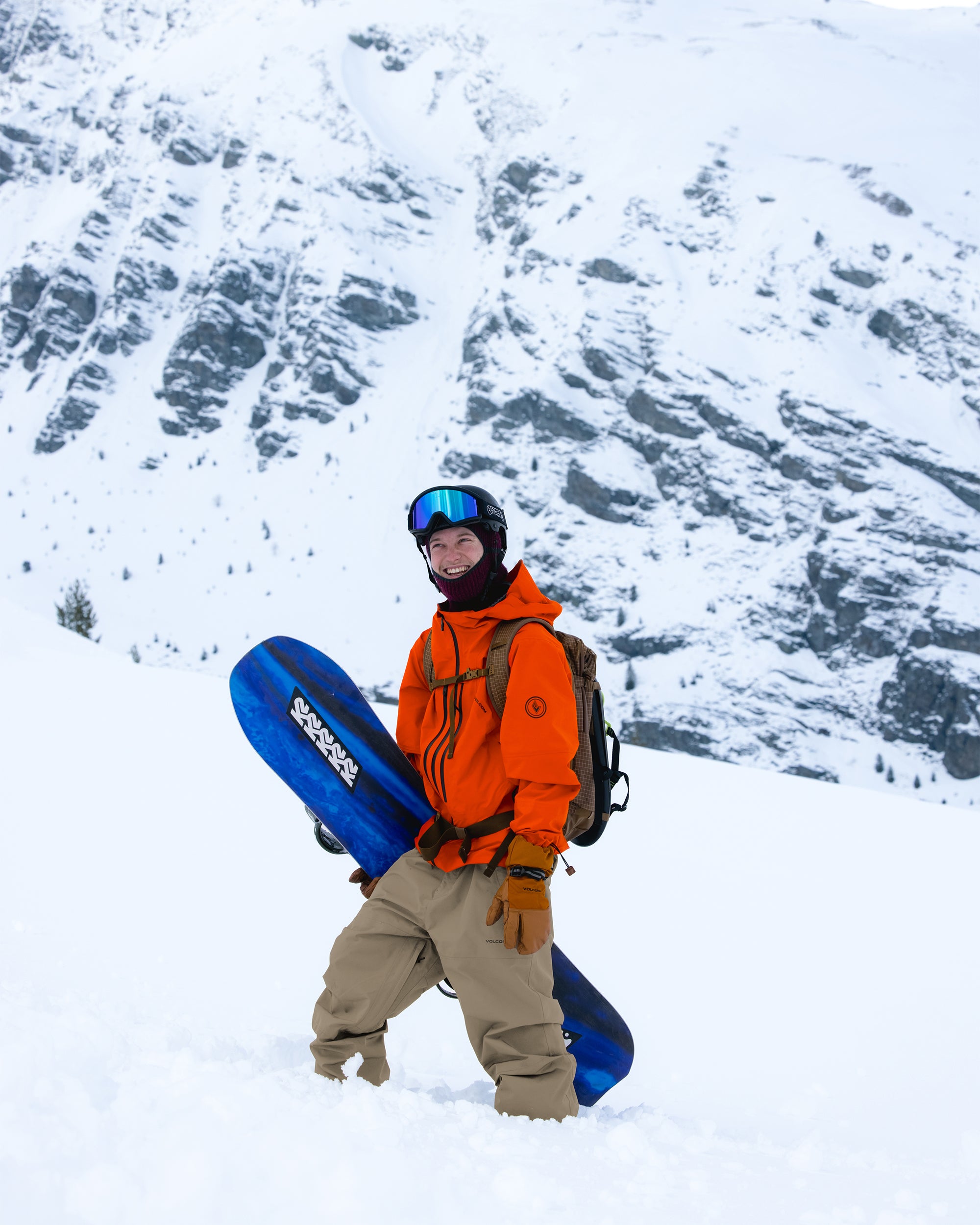Anyox Guide Gore-tex Pro Shell Jacket - Orange Shock - Men
