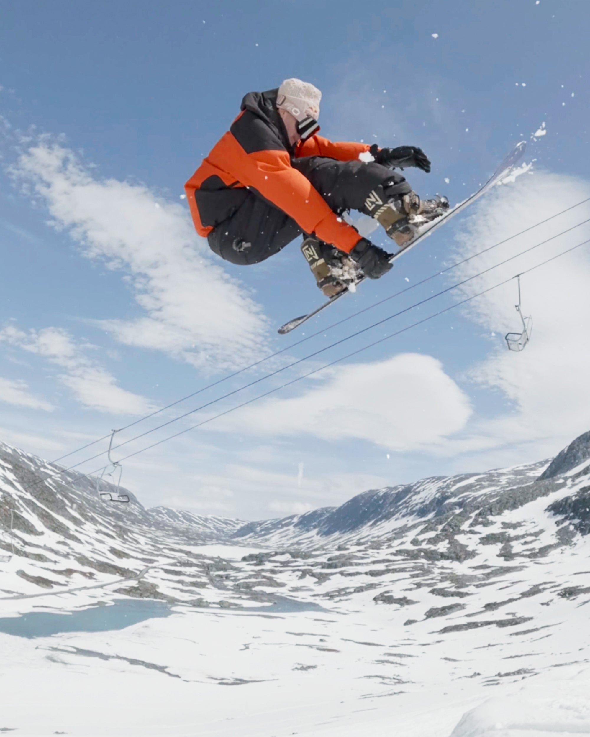 Kleveland Jacket - Orange Shock - Men - Volcom EU – Volcom Europe