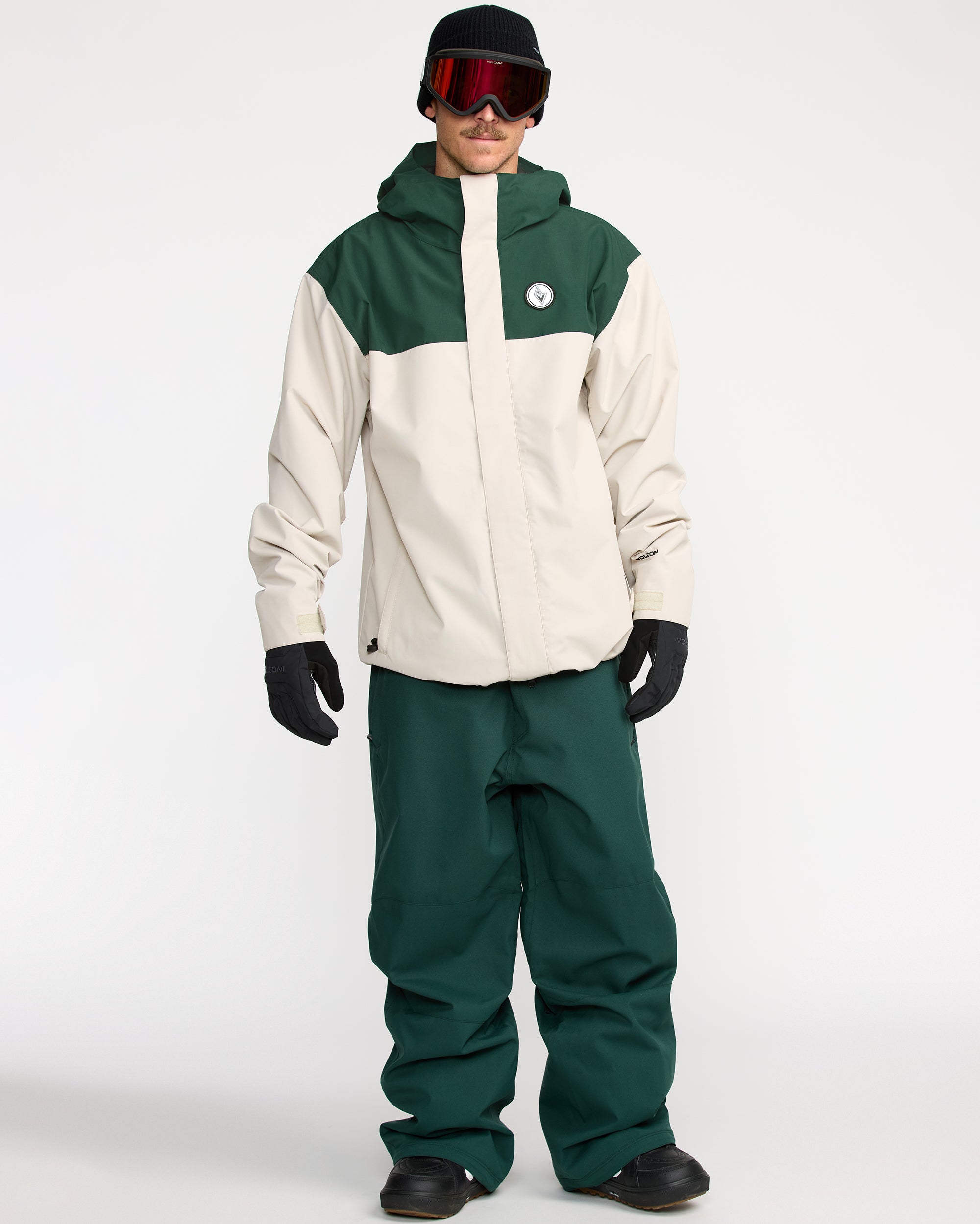 Buckthreeeighty Jacket - Stone - Men - Volcom EU – Volcom Europe