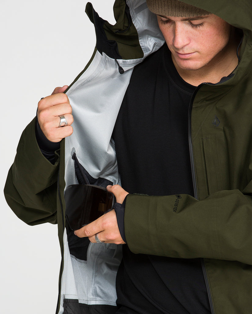 Tester 3L Gore-Tex Jacket - Dark Green