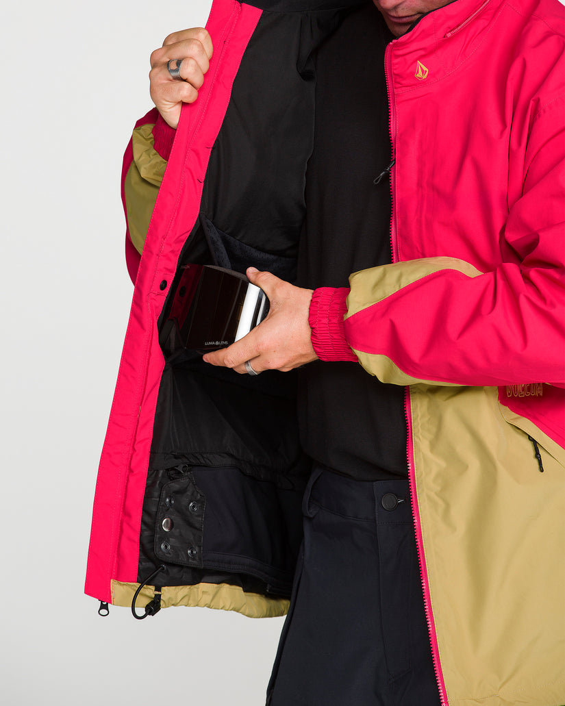 Longo Gore-Tex Jacket - Bright Cherry