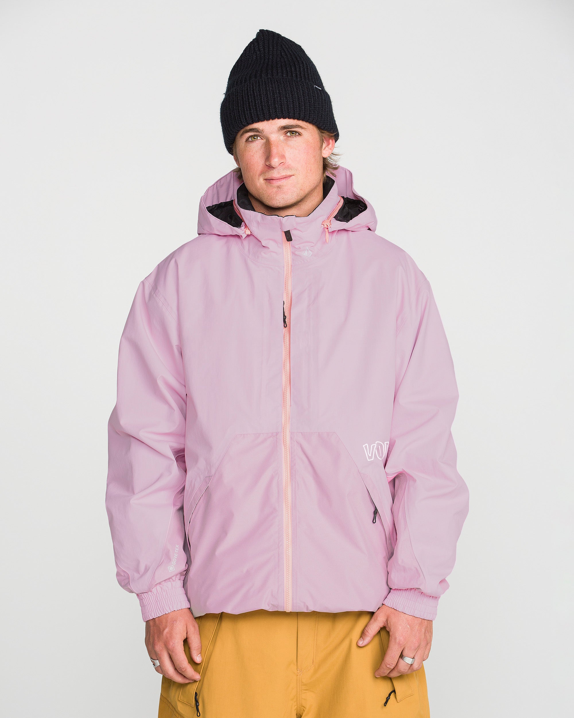 Longo Gore-Tex Jacket - Pink - Men - Volcom EU – Volcom Europe