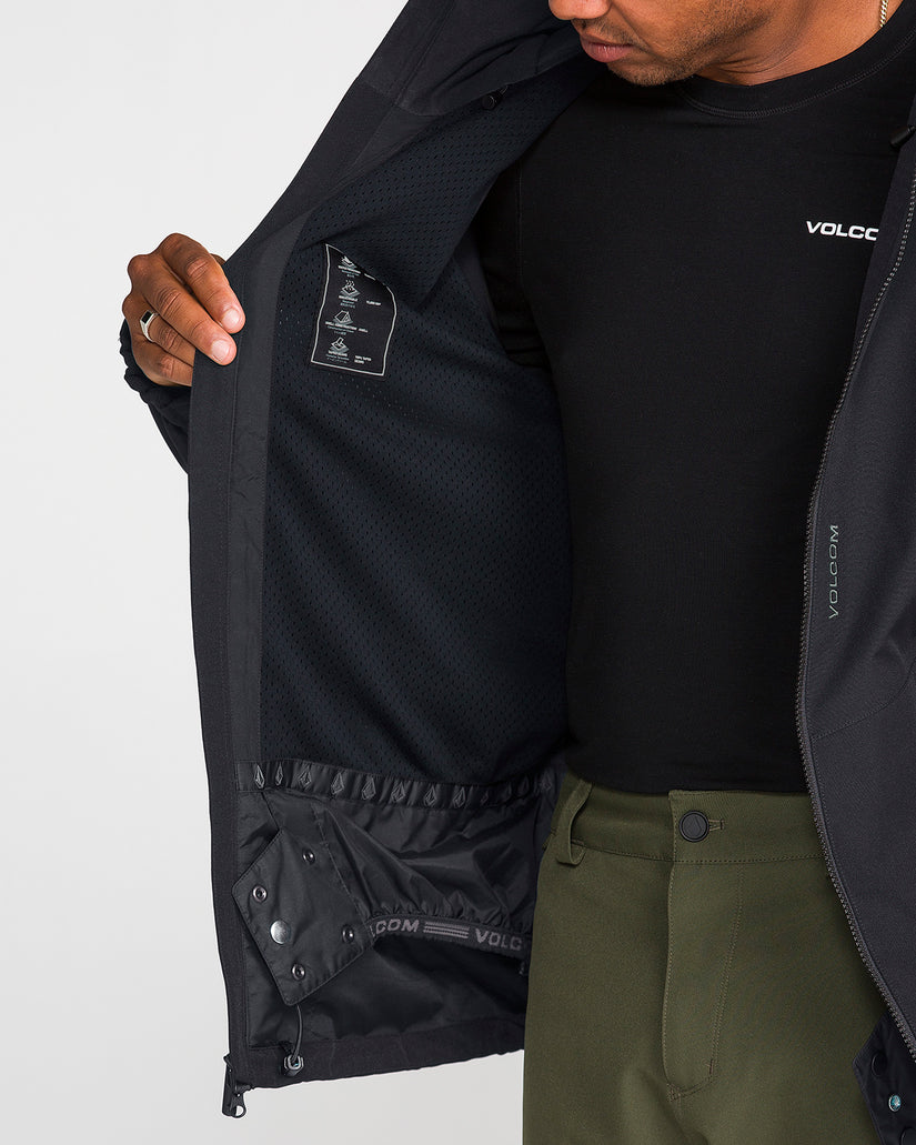 Brighton Full Zip 15K Jacket - Black