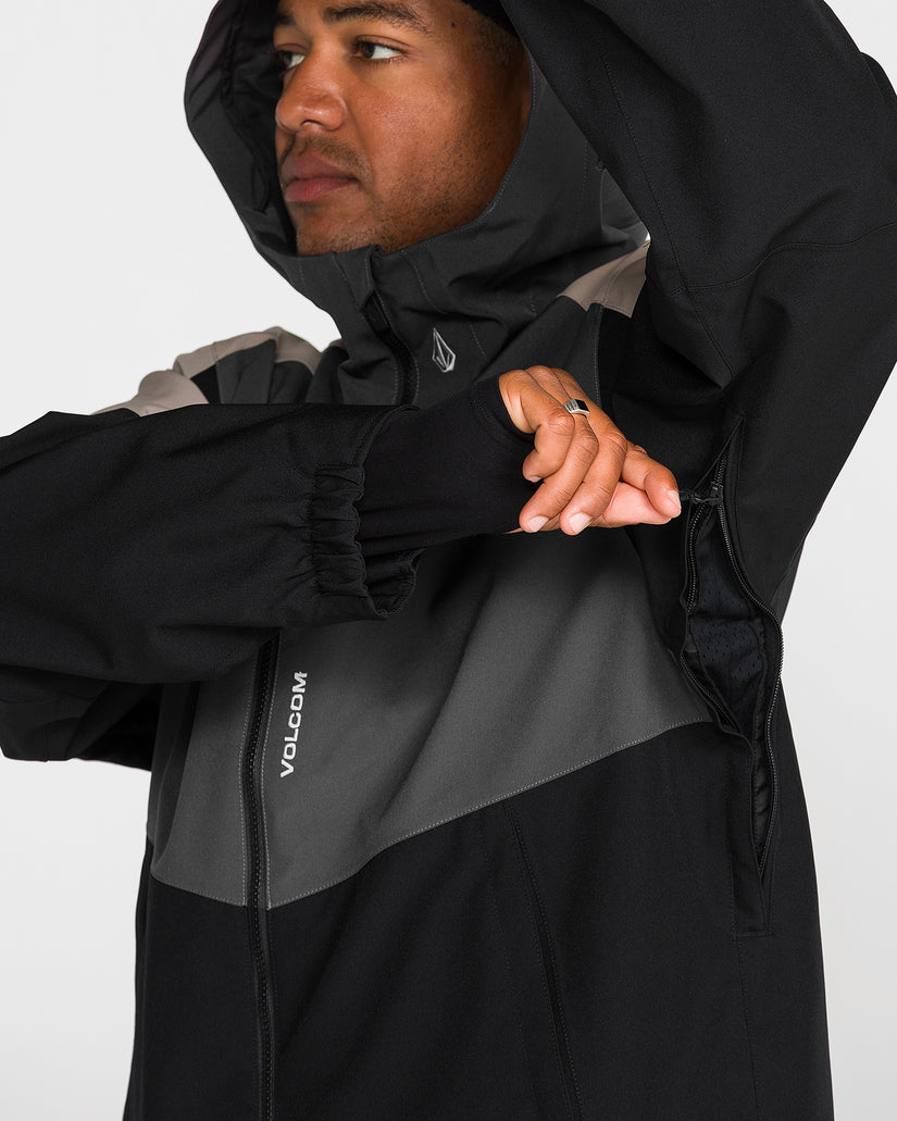 Brighton Full Zip 15K Jacket - Dark Grey