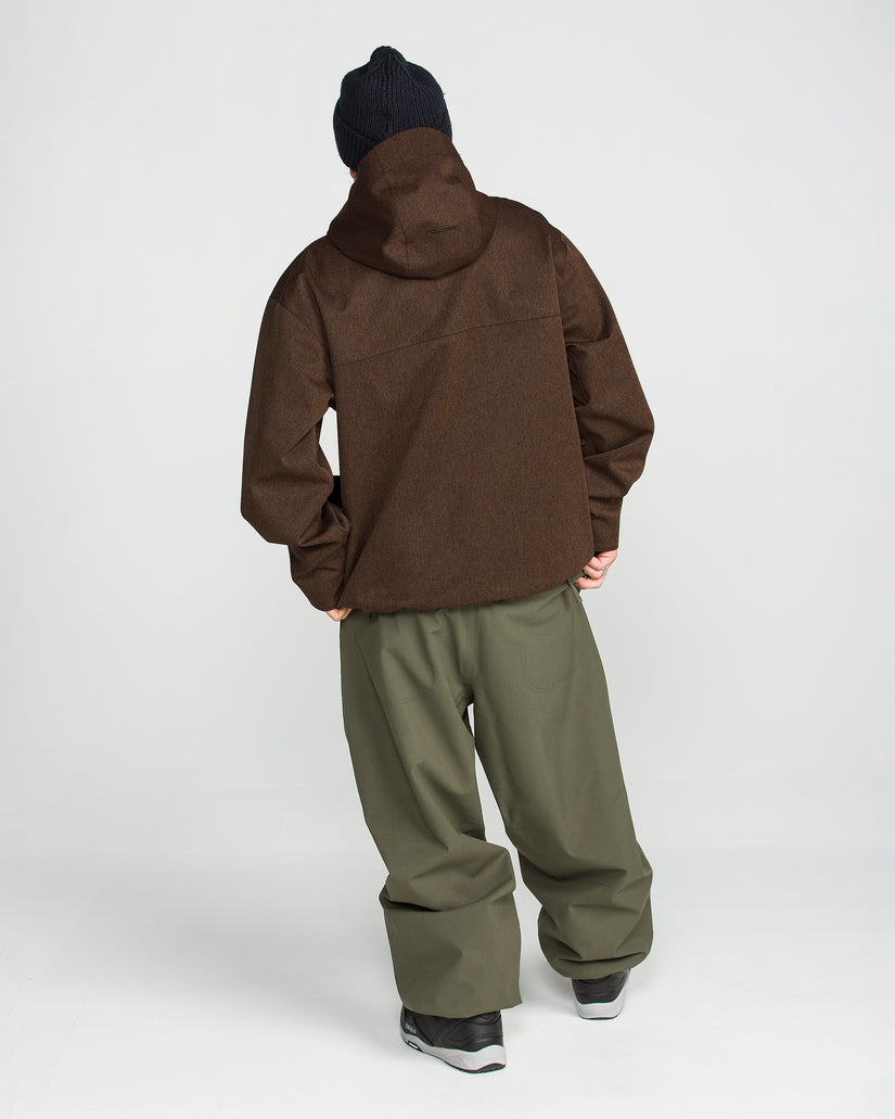 Top Stitch 10K Jacket - Brown Denim