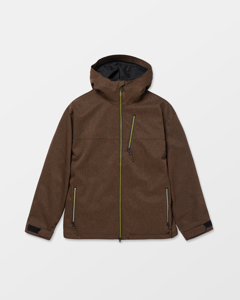 Top Stitch 10K Jacket - Brown Denim