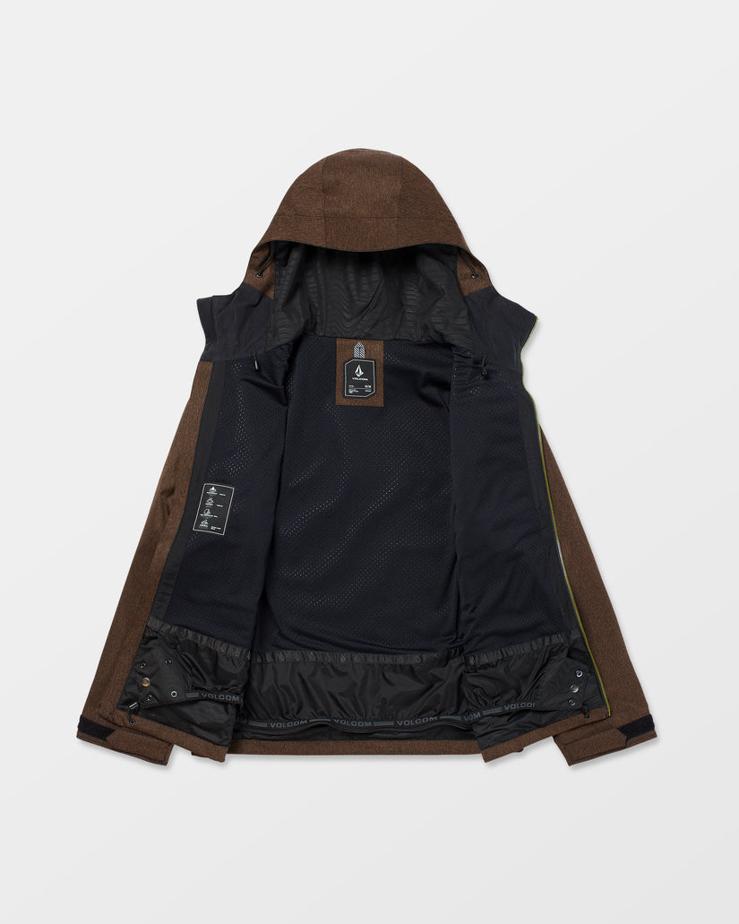 Top Stitch 10K Jacket - Brown Denim