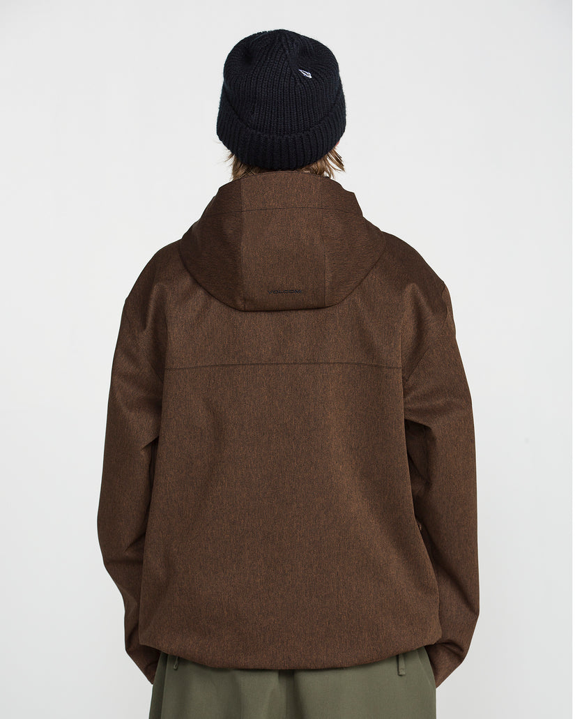 Top Stitch 10K Jacket - Brown Denim