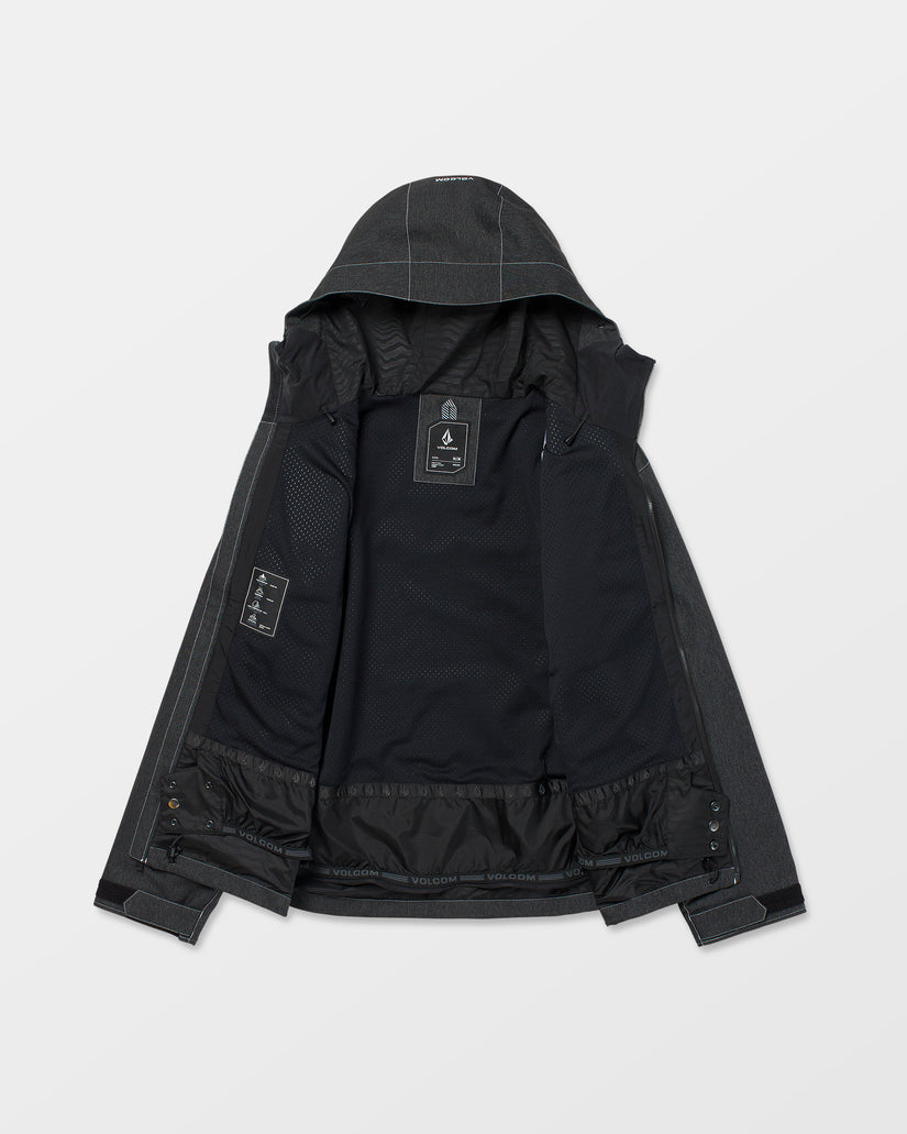 Top Stitch 10K Jacket - Black Denim
