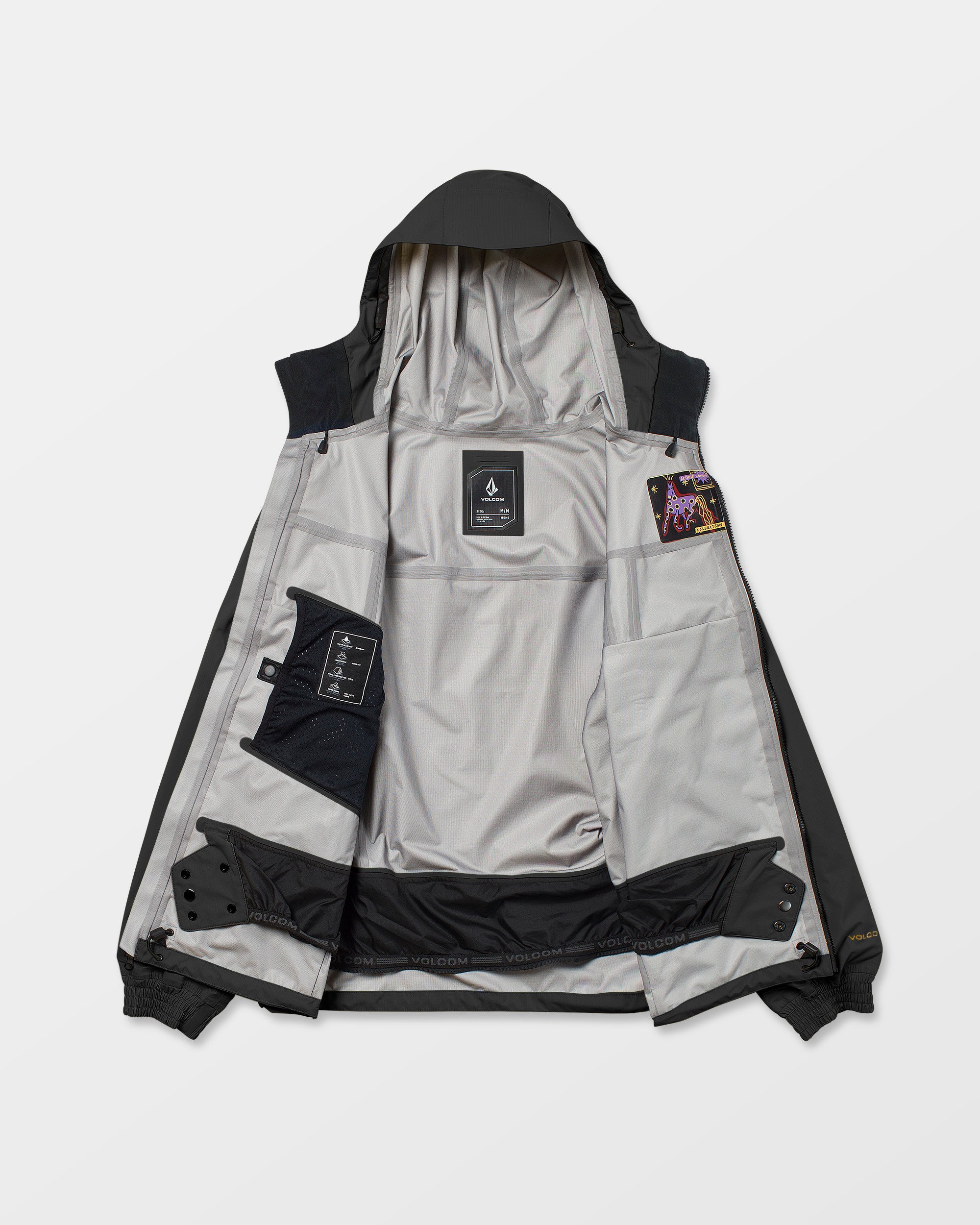 Arthur 3L 20K Jacket - Black - Men - Volcom EU – Volcom Europe