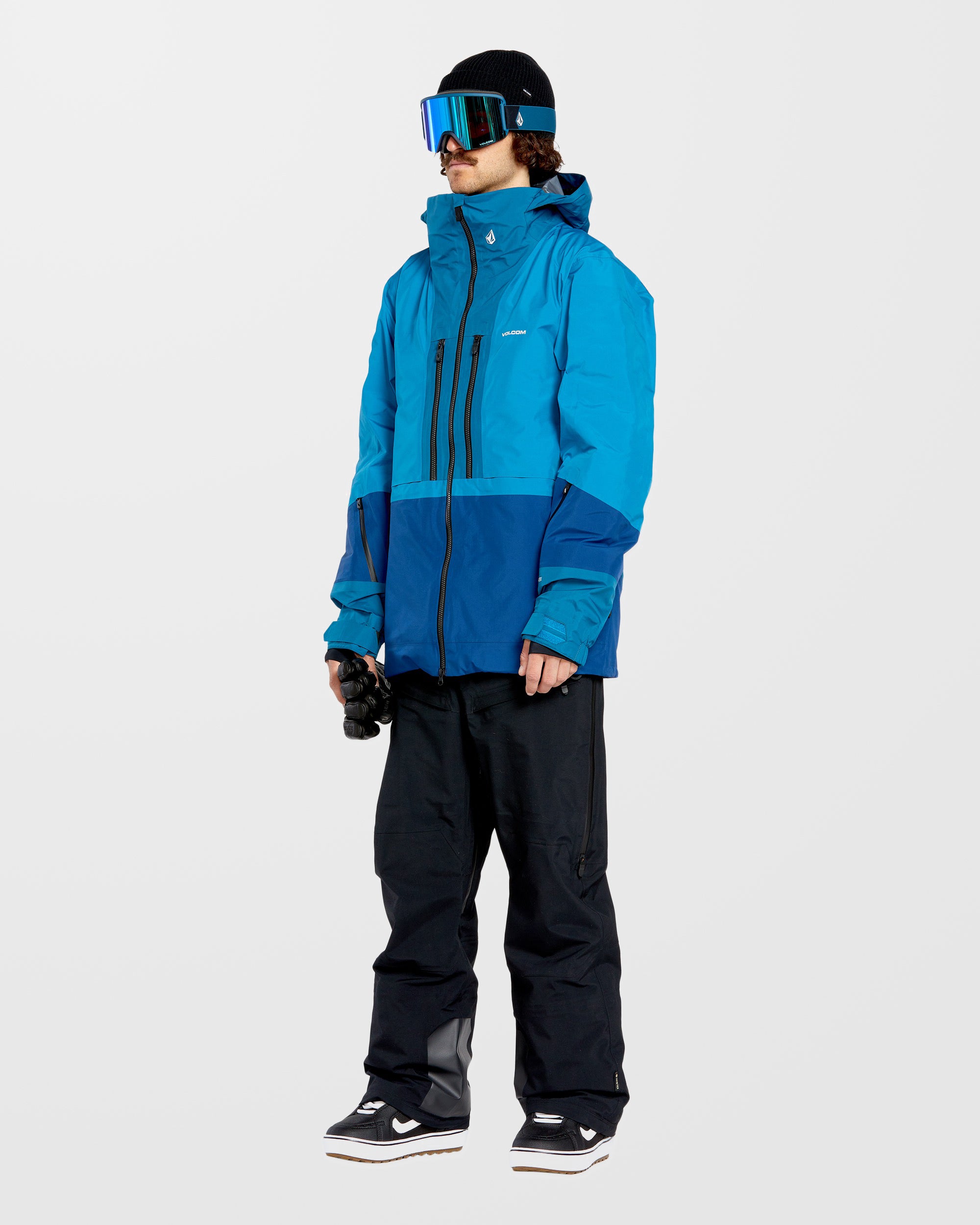 3L Gore-Tex Bib Overall - Black - Men - Volcom EU - 2 Years
