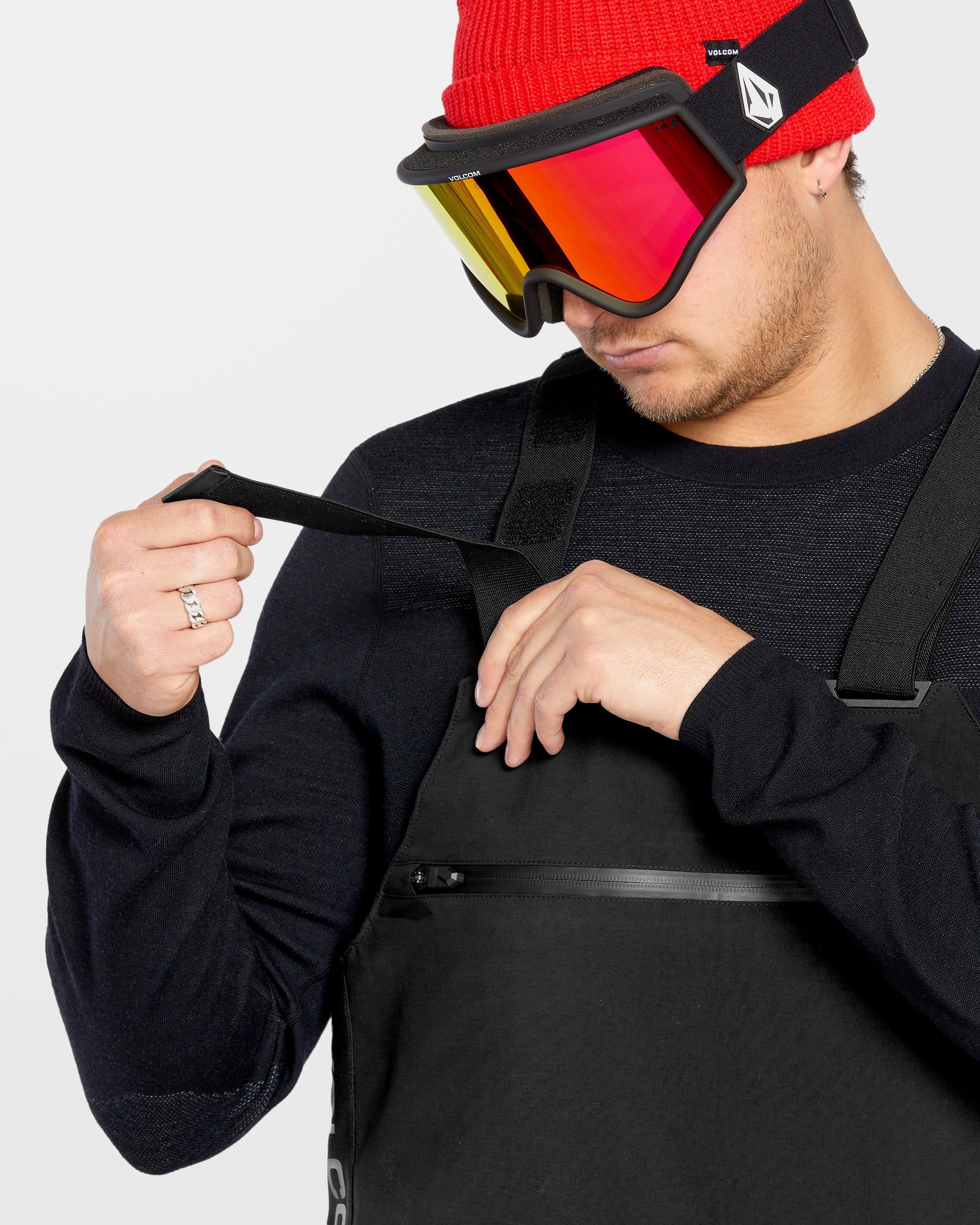 3L Gore-Tex Bib Overall - Black - Men - Volcom EU - 2 Years
