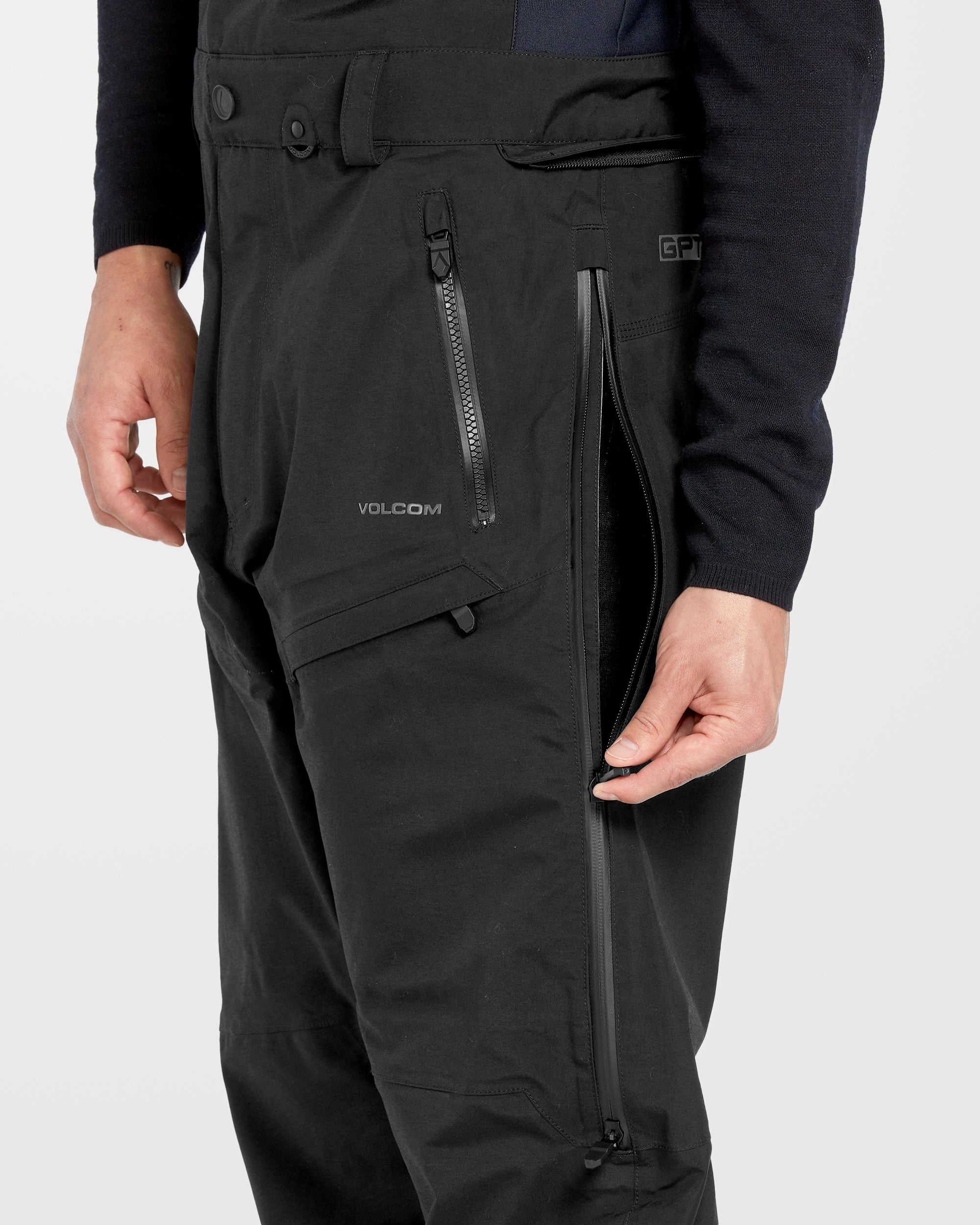 3L Gore-Tex Bib Overall - Black - Men - Volcom EU - 2 Years