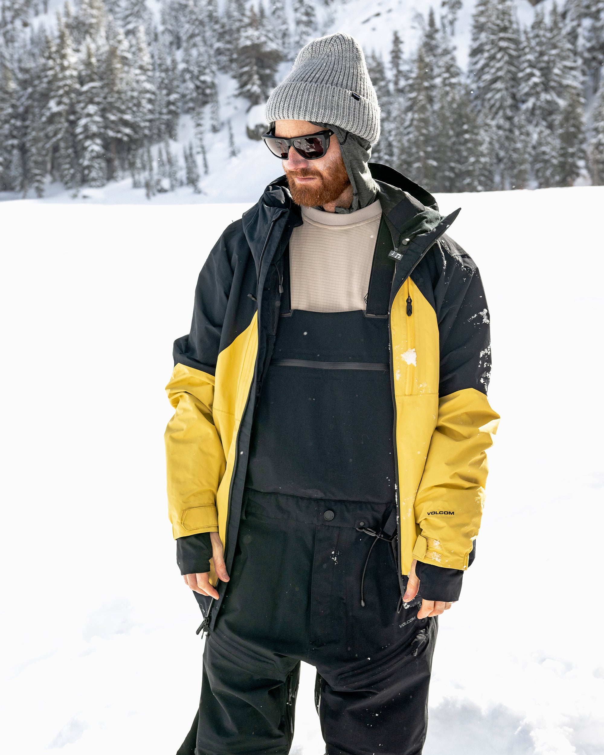 3L Gore-Tex Bib Overall - Black - Men - Volcom EU - 2 Years