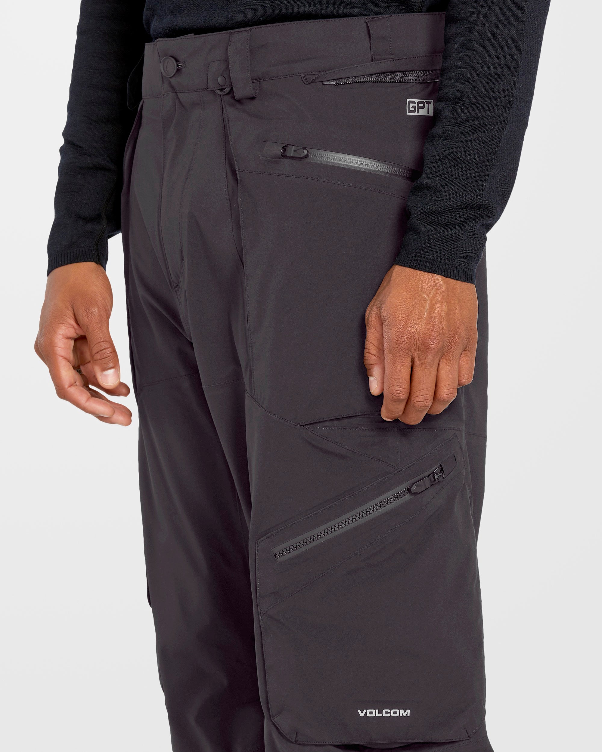 Guch Stretch Gore-Tex Trousers - Black - Men - Volcom UK - 2