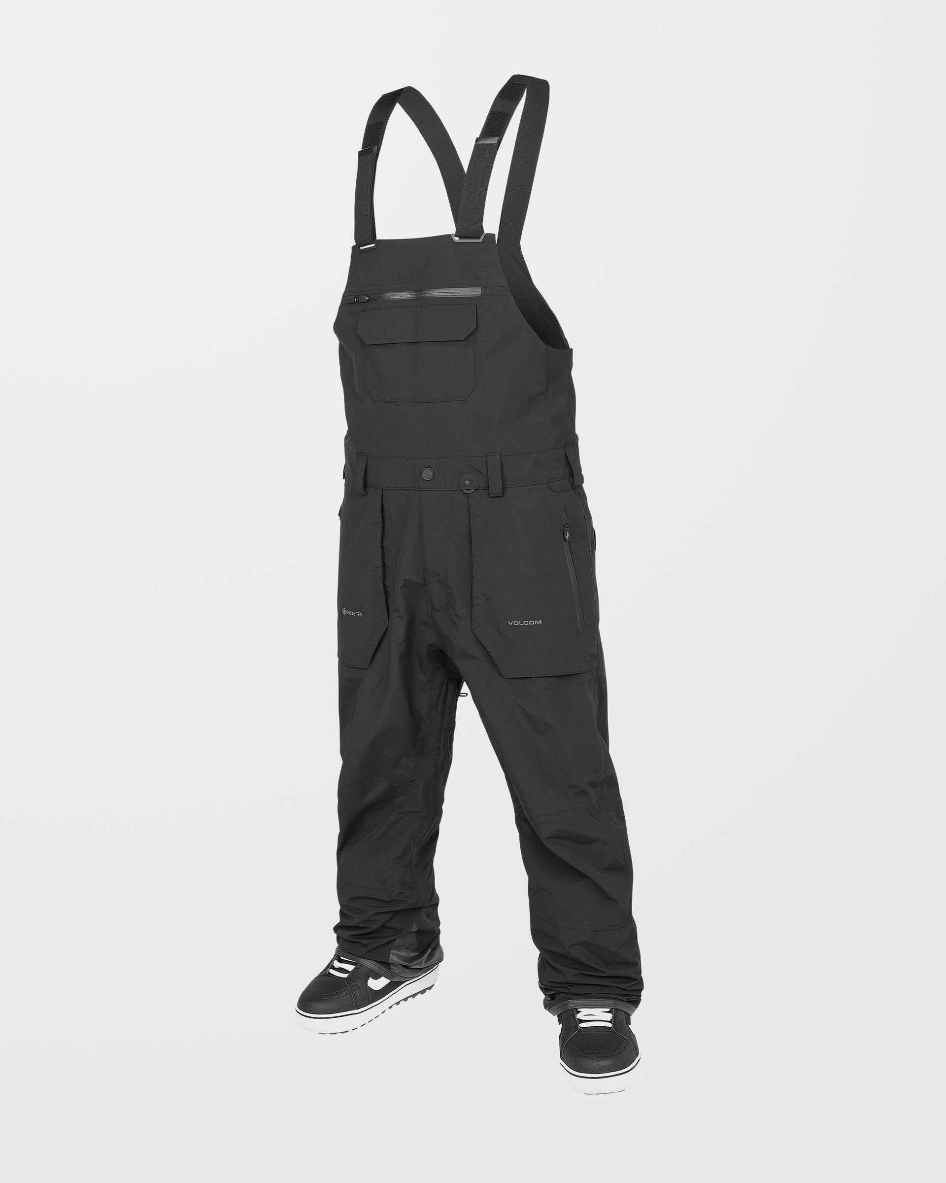 Rain Gore-Tex Bib Overall - Black - Men - Volcom UK - 2 Years 