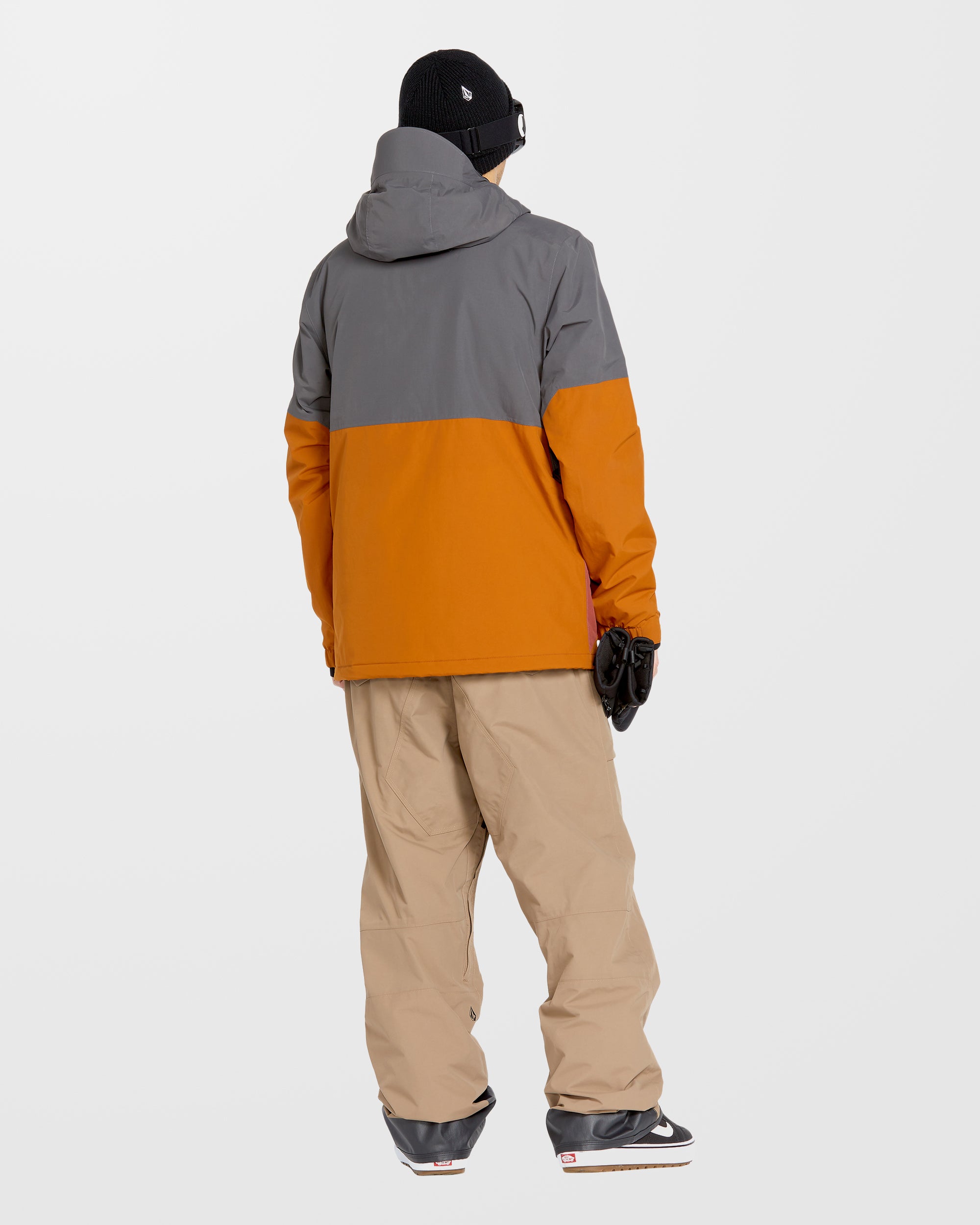 Rain Gore-Tex Bib Overall - Chestnut Brown - Men - Volcom UK