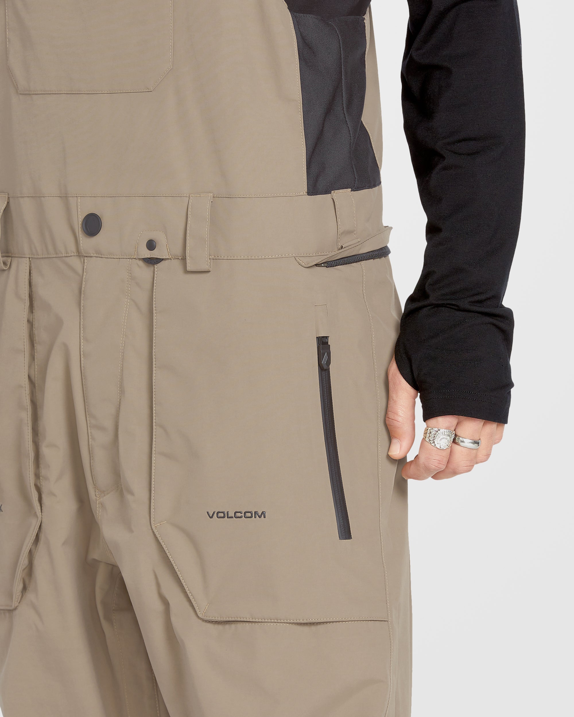 Rain Gore-Tex Bib Overall - Chestnut Brown - Men - Volcom EU - 2