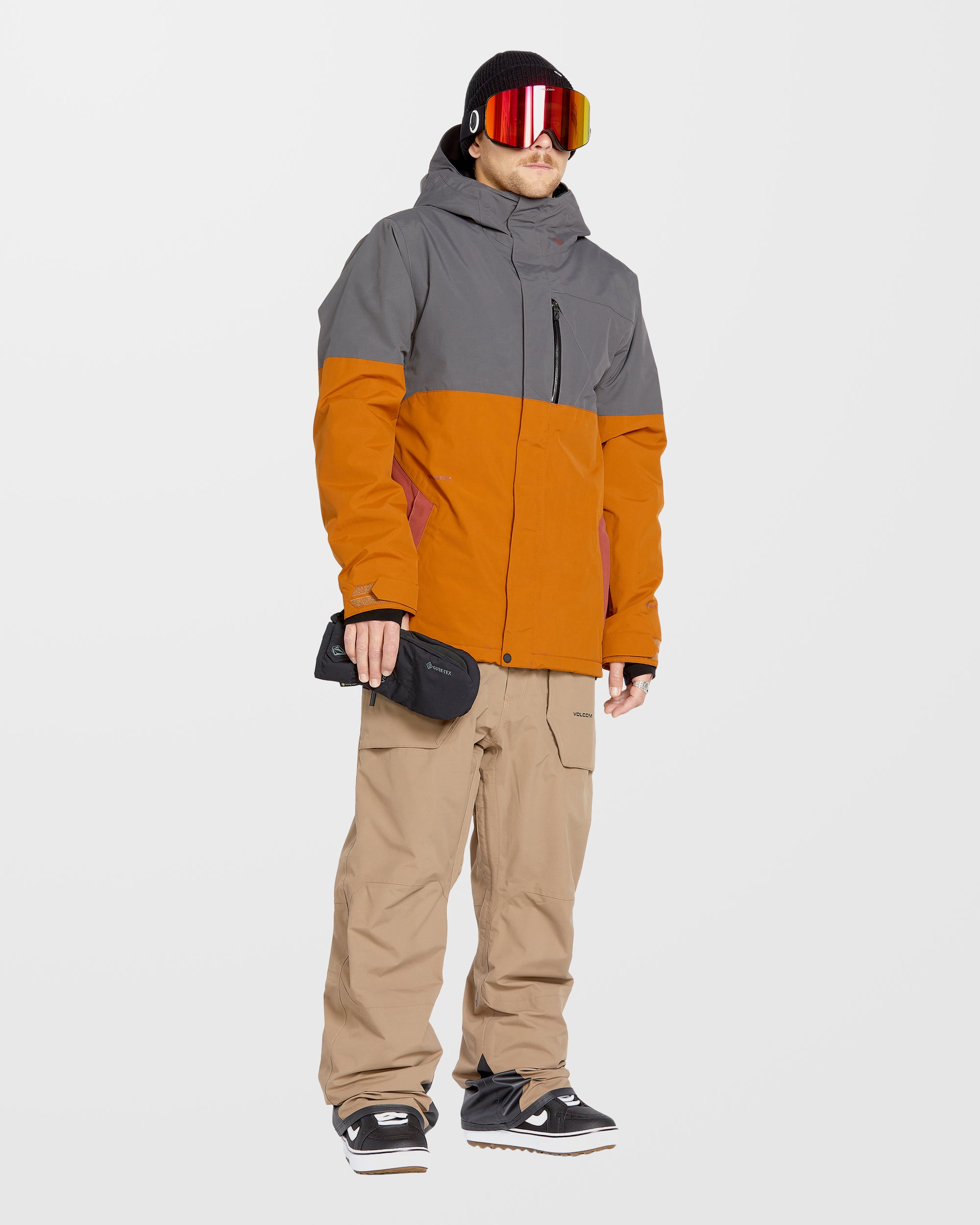 Rain Gore-Tex Bib Overall - Chestnut Brown - Men - Volcom EU - 2