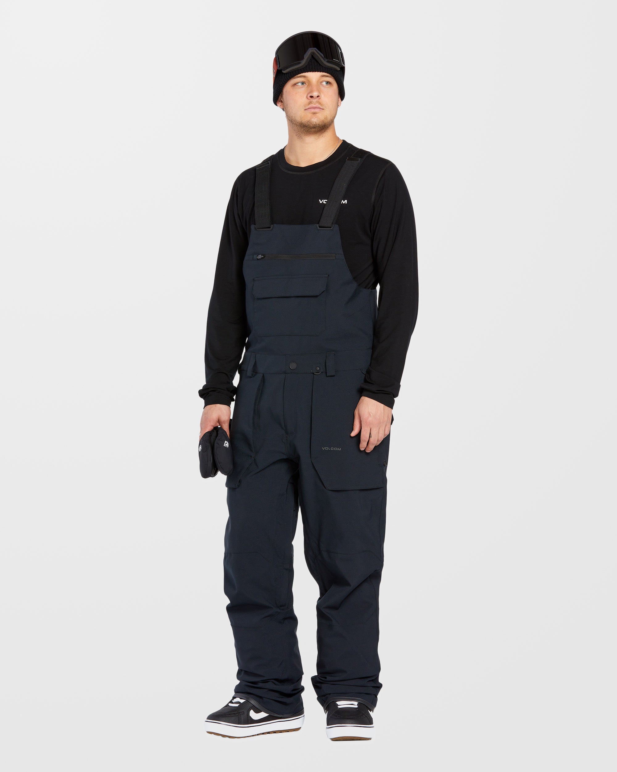 Roan Bib Overall - Black - Men - Volcom EU - 2 Years Warranty
