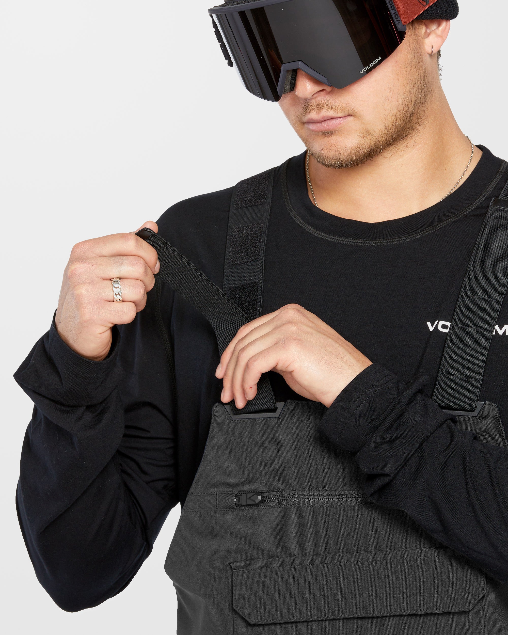 Roan Bib Overall - Black - Men - Volcom UK - 2 Years Roan Bib Overall - Black - Men - Volcom UK - 2 Years
