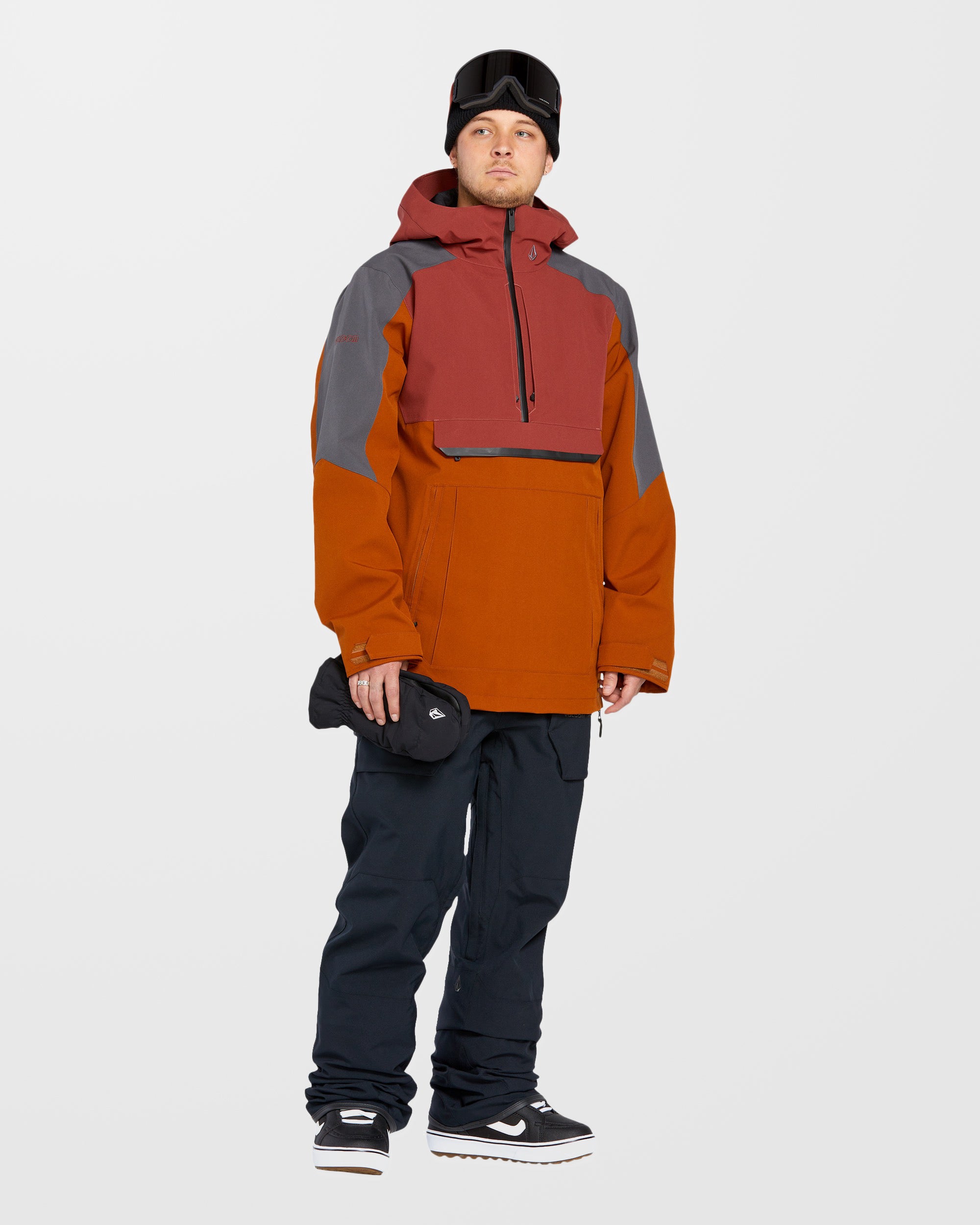 Roan Bib Overall - Black - Men - Volcom EU - 2 Years Warranty