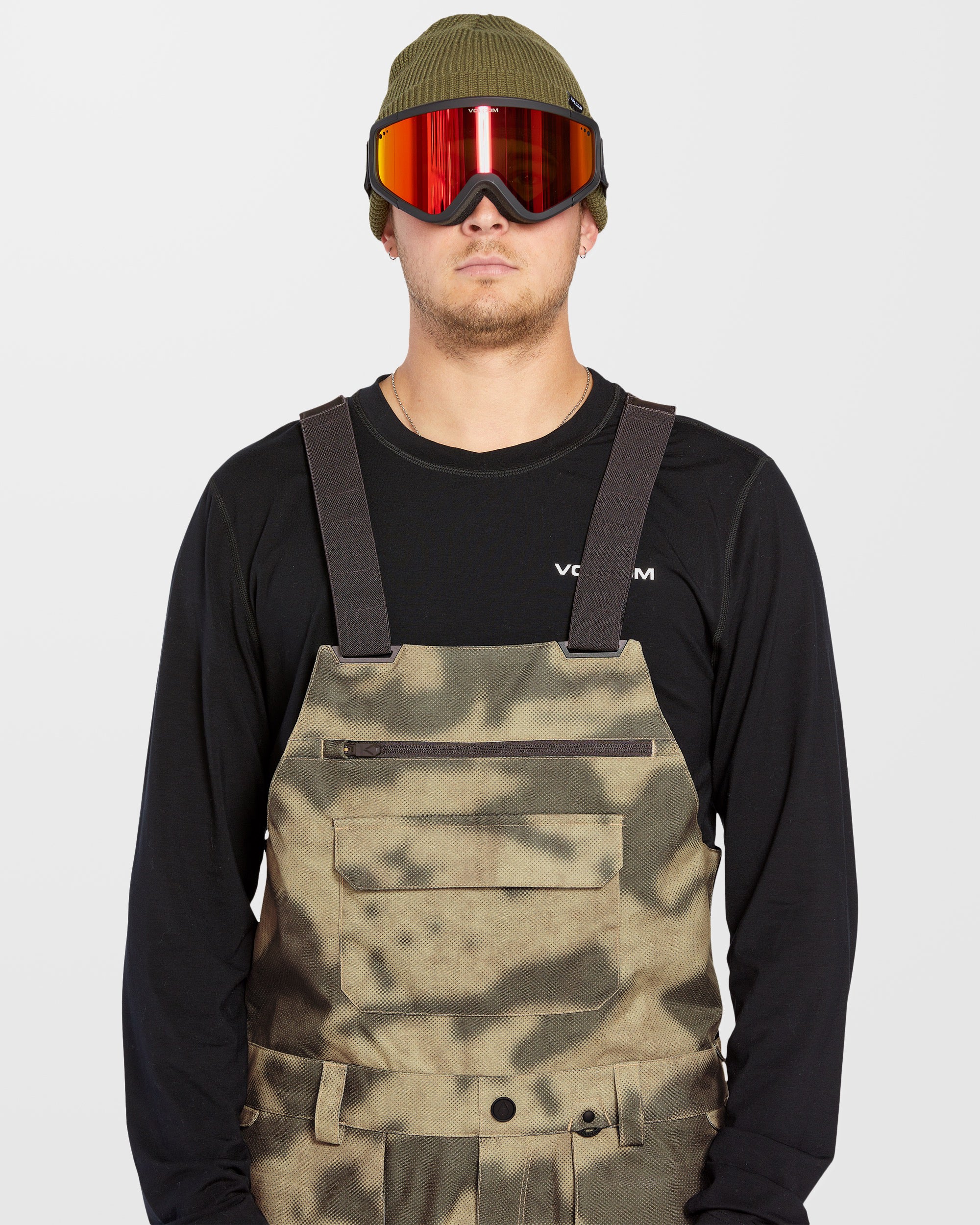 VOLCOM ROAM Bib Overall M 迷彩 Roan Bib Overall - Camouflage - Men - Volcom EU - 2 Years Warranty