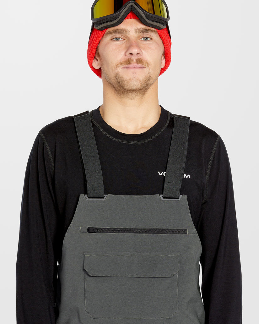 Roan Bib Overall - Charcoal