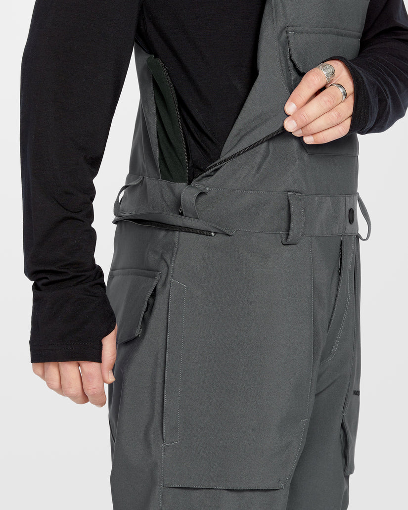 Roan Bib Overall - Charcoal