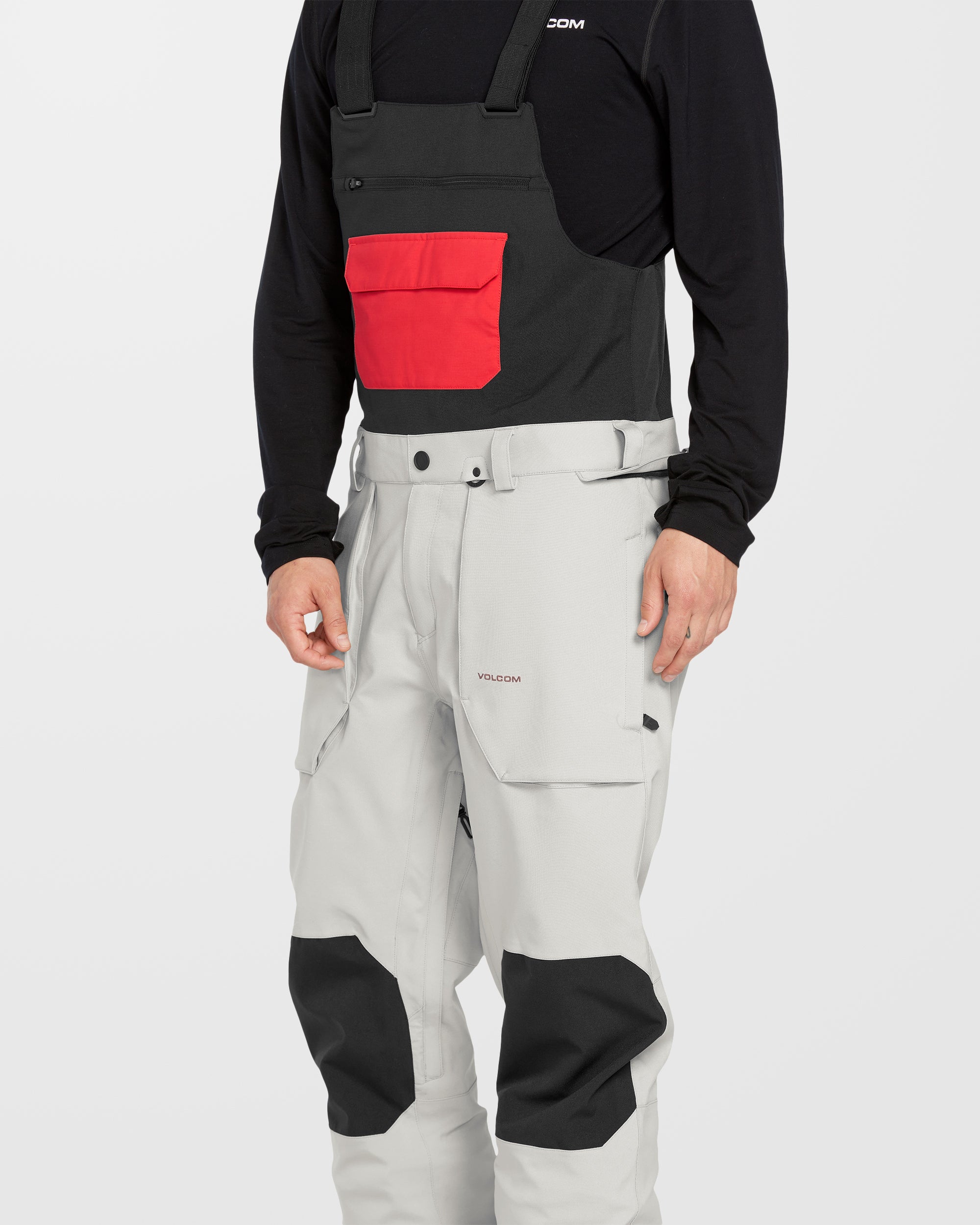 Roan Bib Overall - Stone - Men - Volcom UK - 2 Years