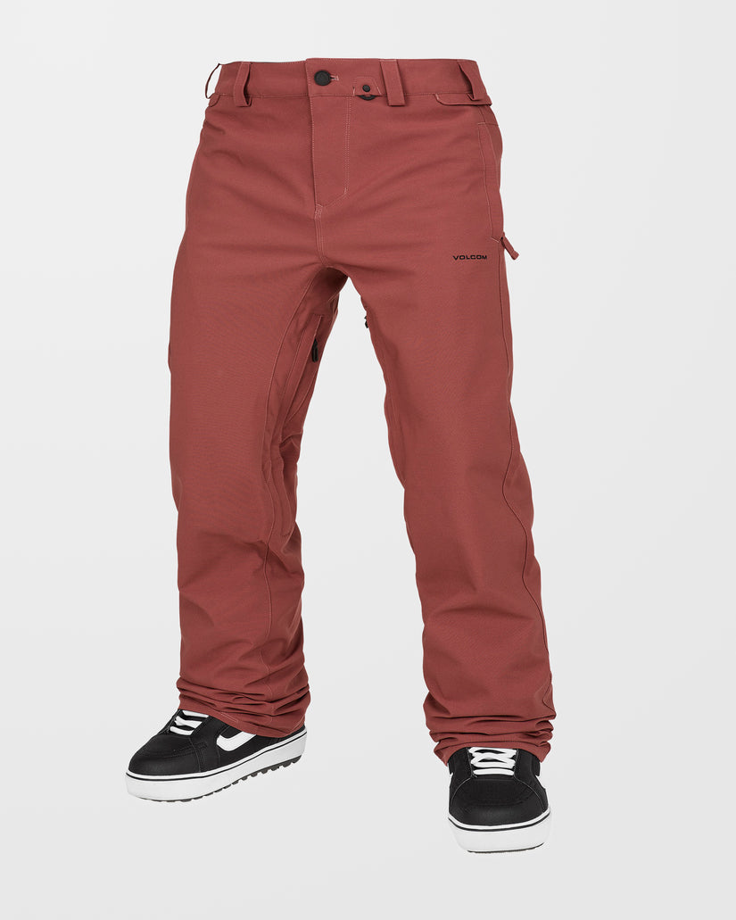 Freakin Snow Chino Trousers - Redwood