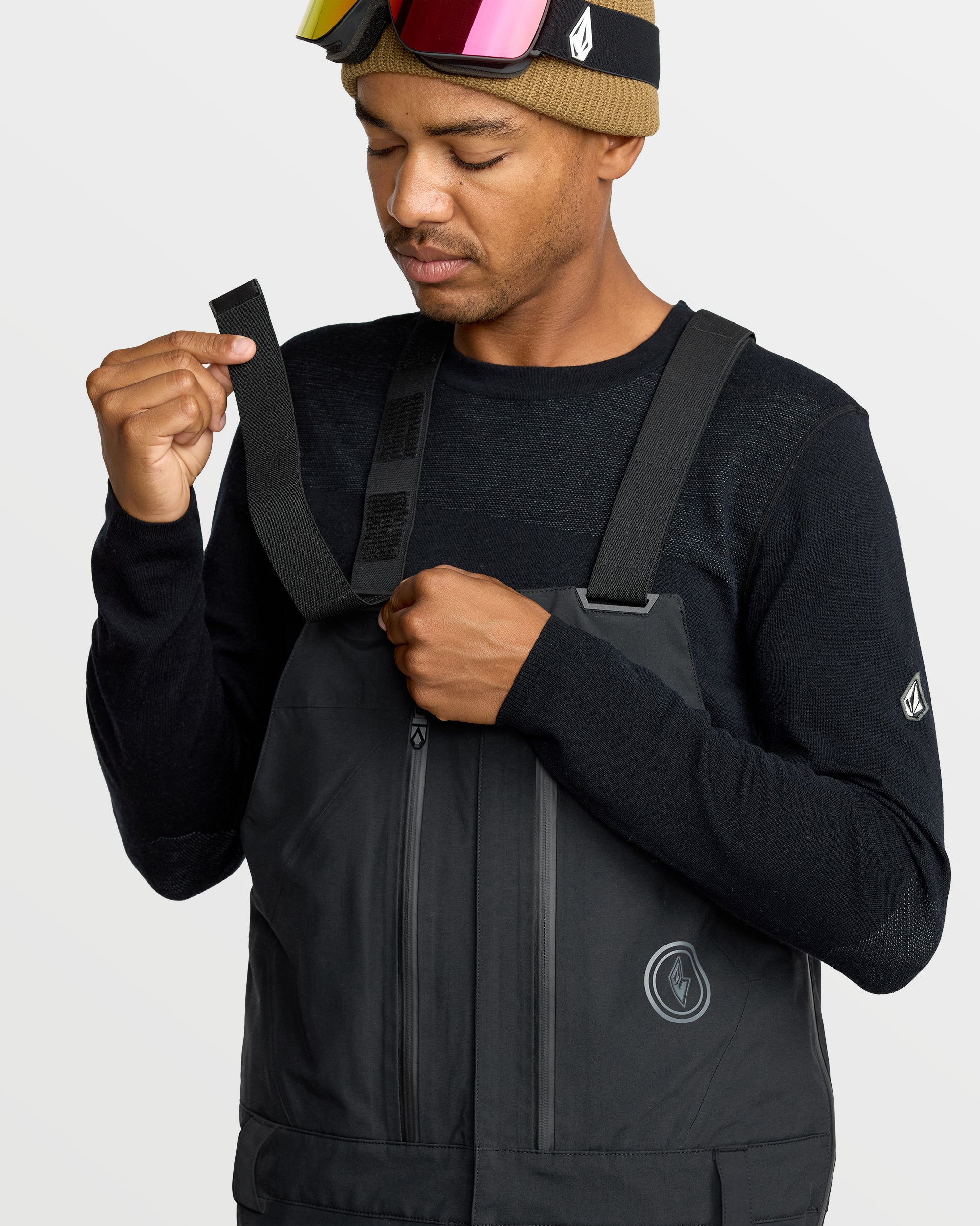 Anyox Gore-Tex Pro Shell Bib Overall - Black - Men - Volcom EU