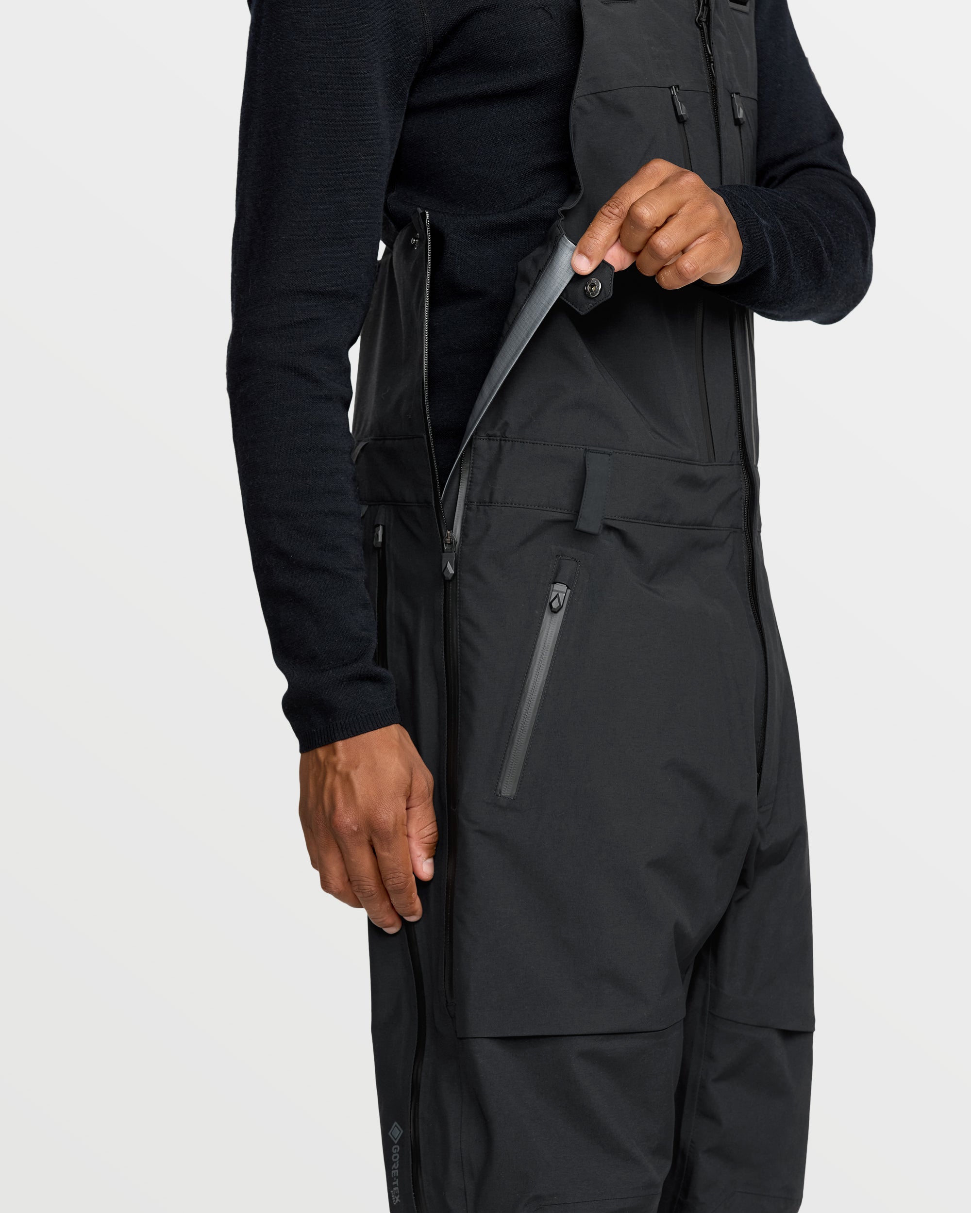 Anyox Gore-Tex Pro Shell Bib Overall - Black - Men - Volcom EU