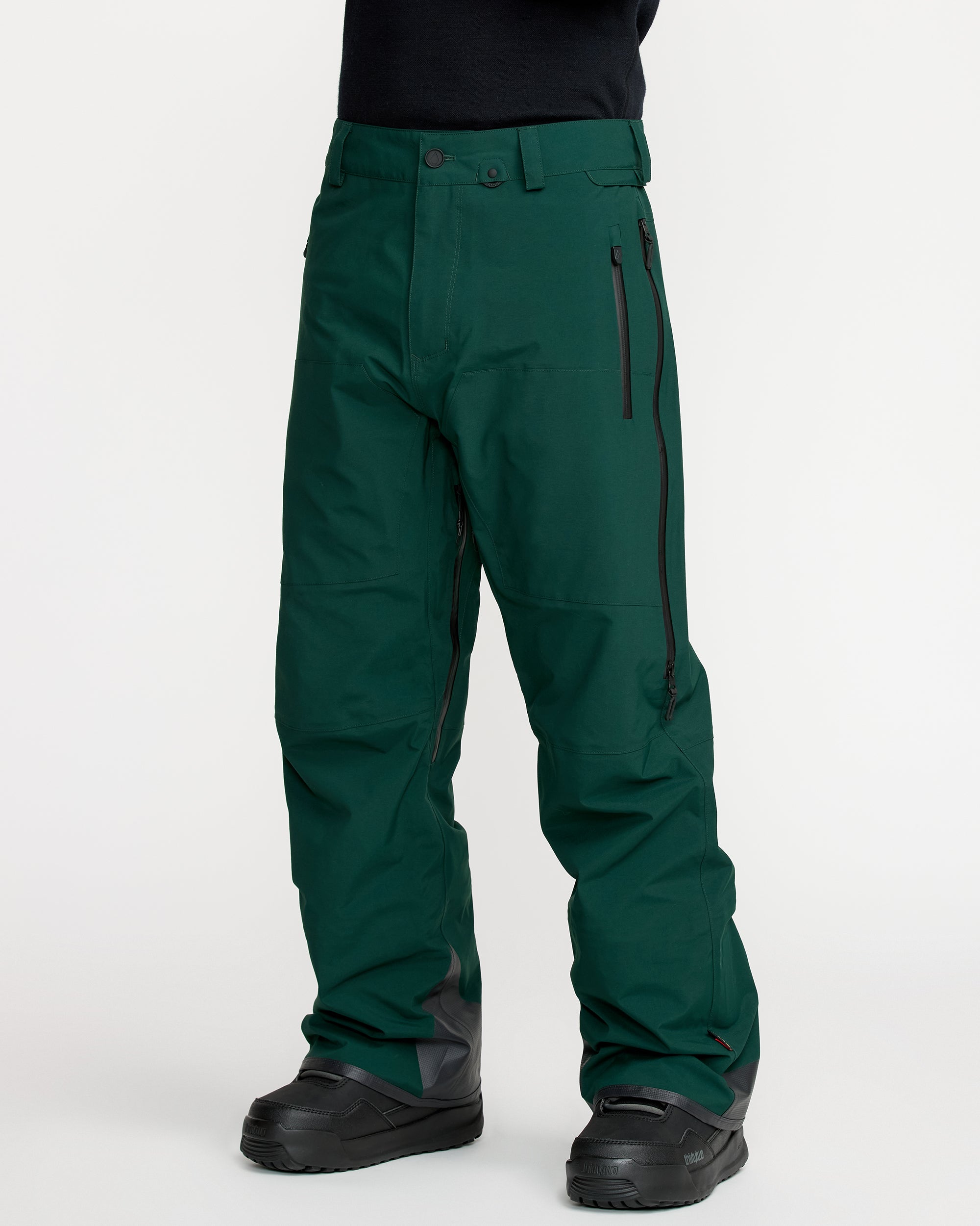 Guide Gore-Tex Pro Shell Trousers - Black Green - Men - Volcom EU