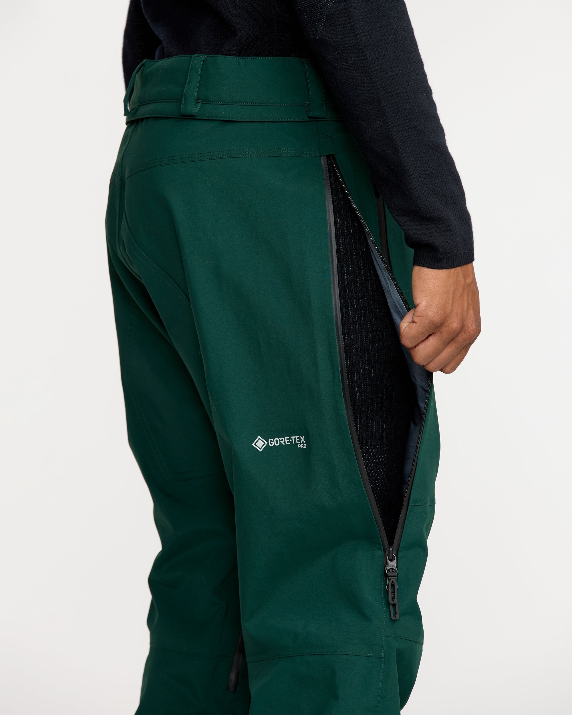 Guide Gore-Tex Pro Shell Trousers - Black Green - Men - Volcom EU