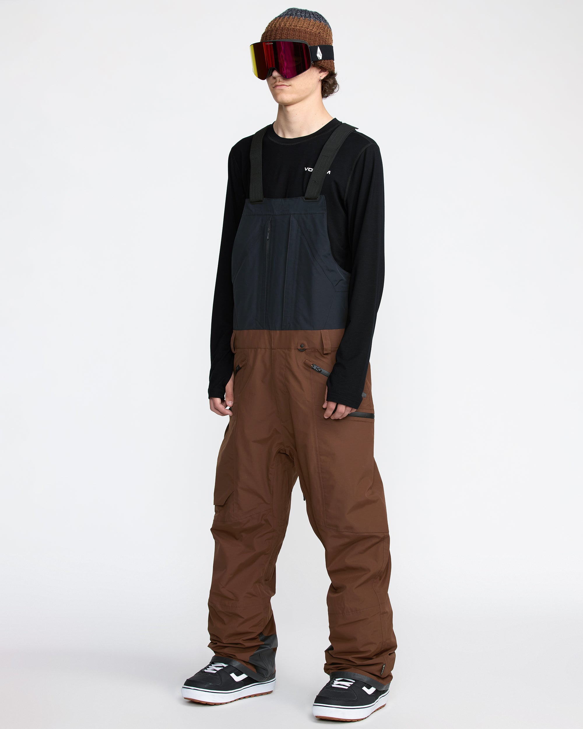 Rain Gore-Tex Bib Overall - Brown - Men - Volcom EU – Volcom Europe