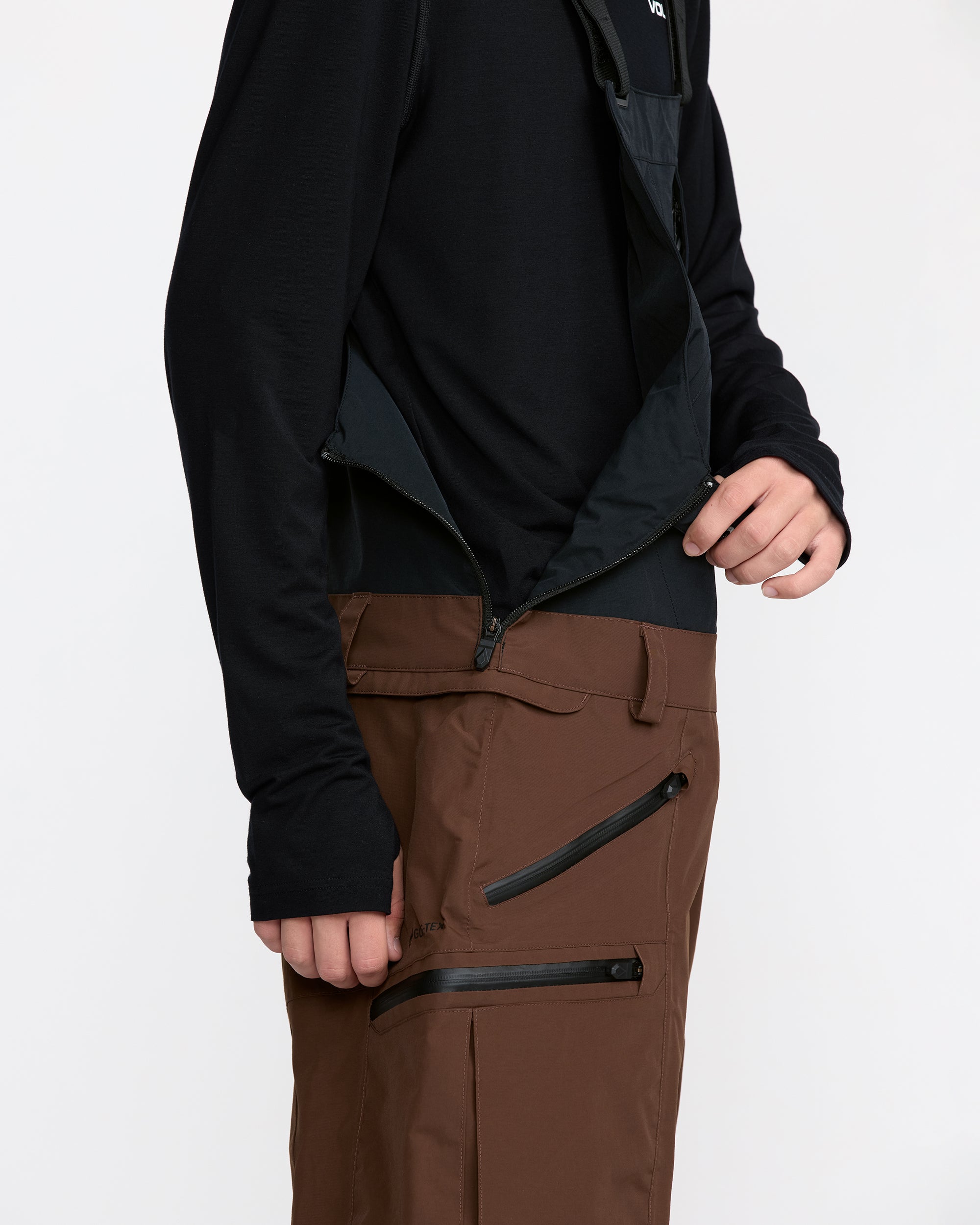 Rain Gore-Tex Bib Overall - Brown - Men - Volcom EU – Volcom Europe