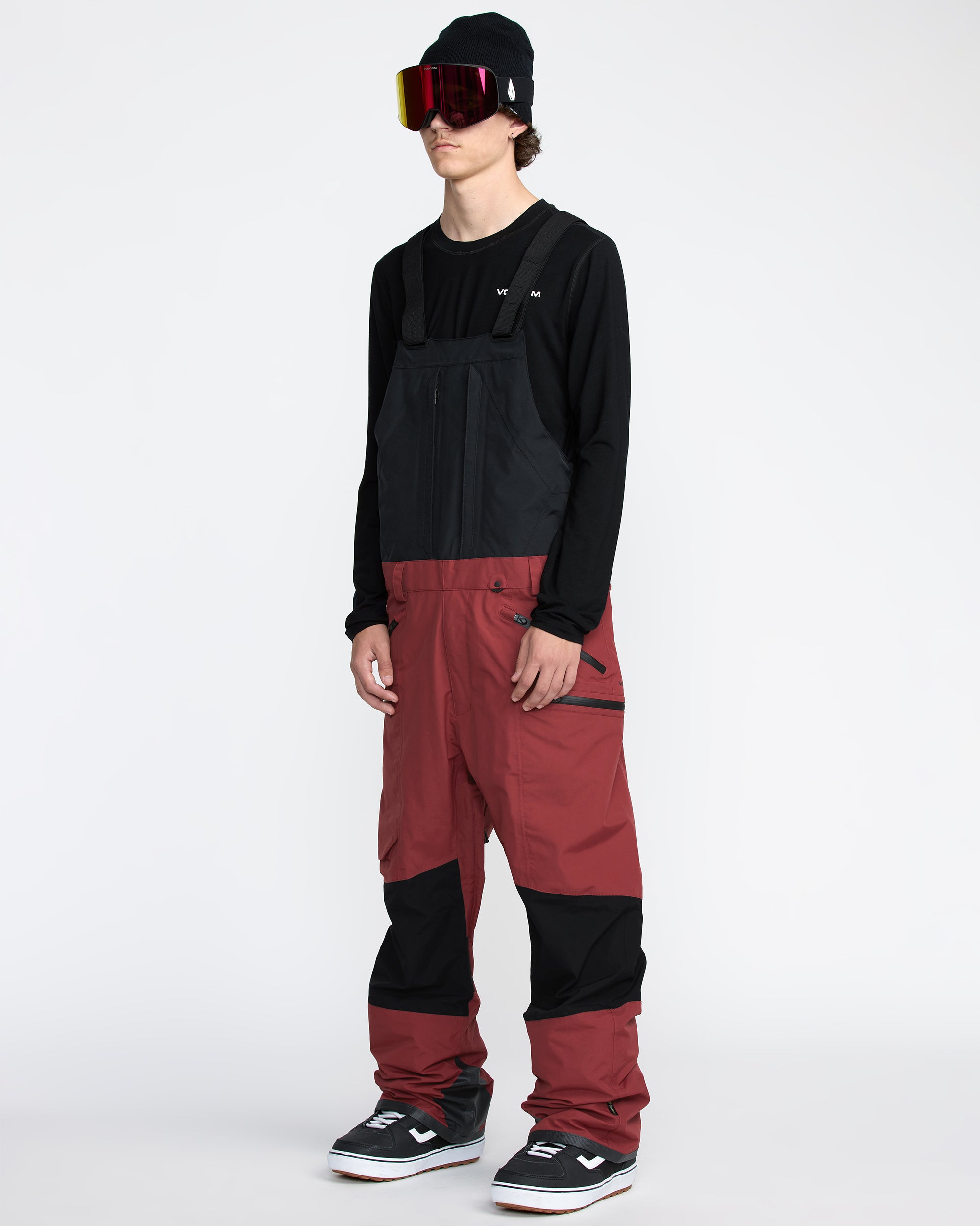 Rain Gore-Tex Bib Overall - Burnt Red - Men - Volcom EU – Volcom