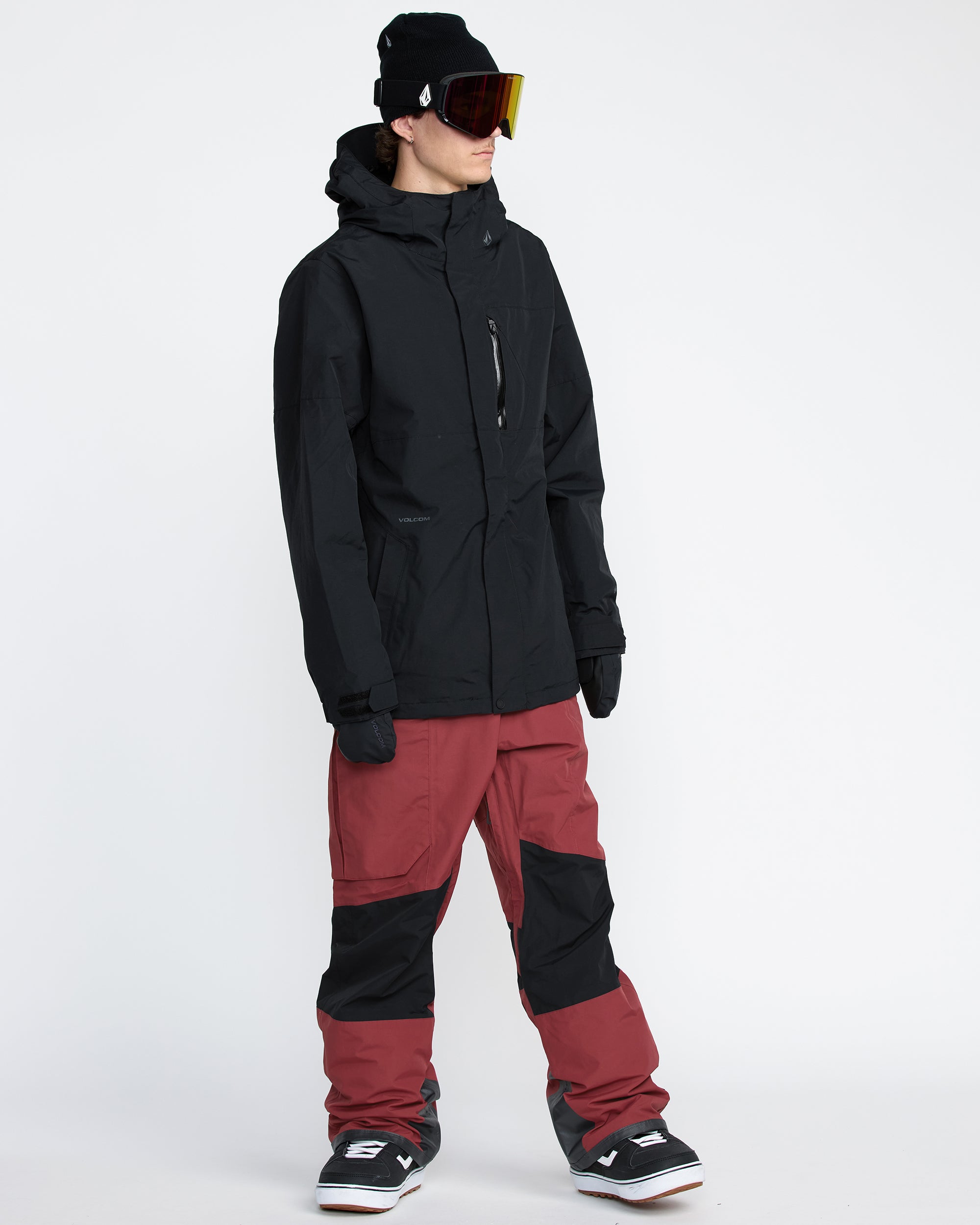 Rain Gore-Tex Bib Overall - Burnt Red - Men - Volcom EU – Volcom