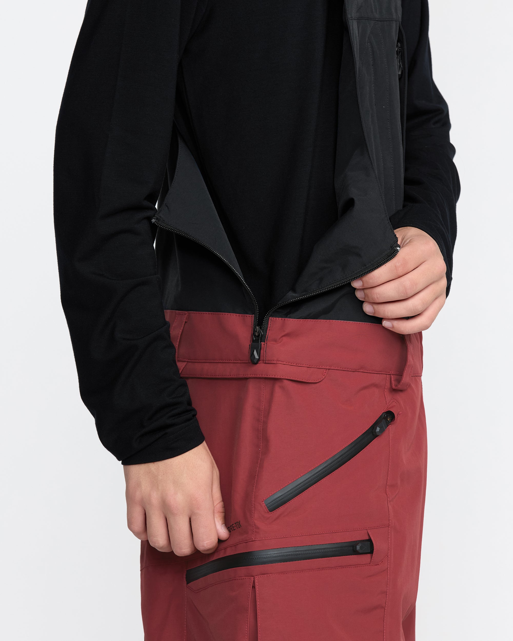 Rain Gore-Tex Bib Overall - Burnt Red - Men - Volcom EU – Volcom