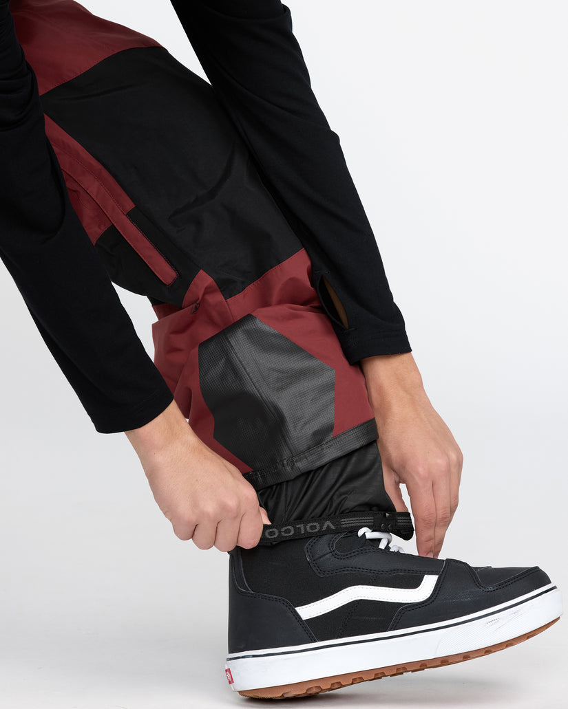 Salopette de snow Gore-Tex Rain - Burnt Red