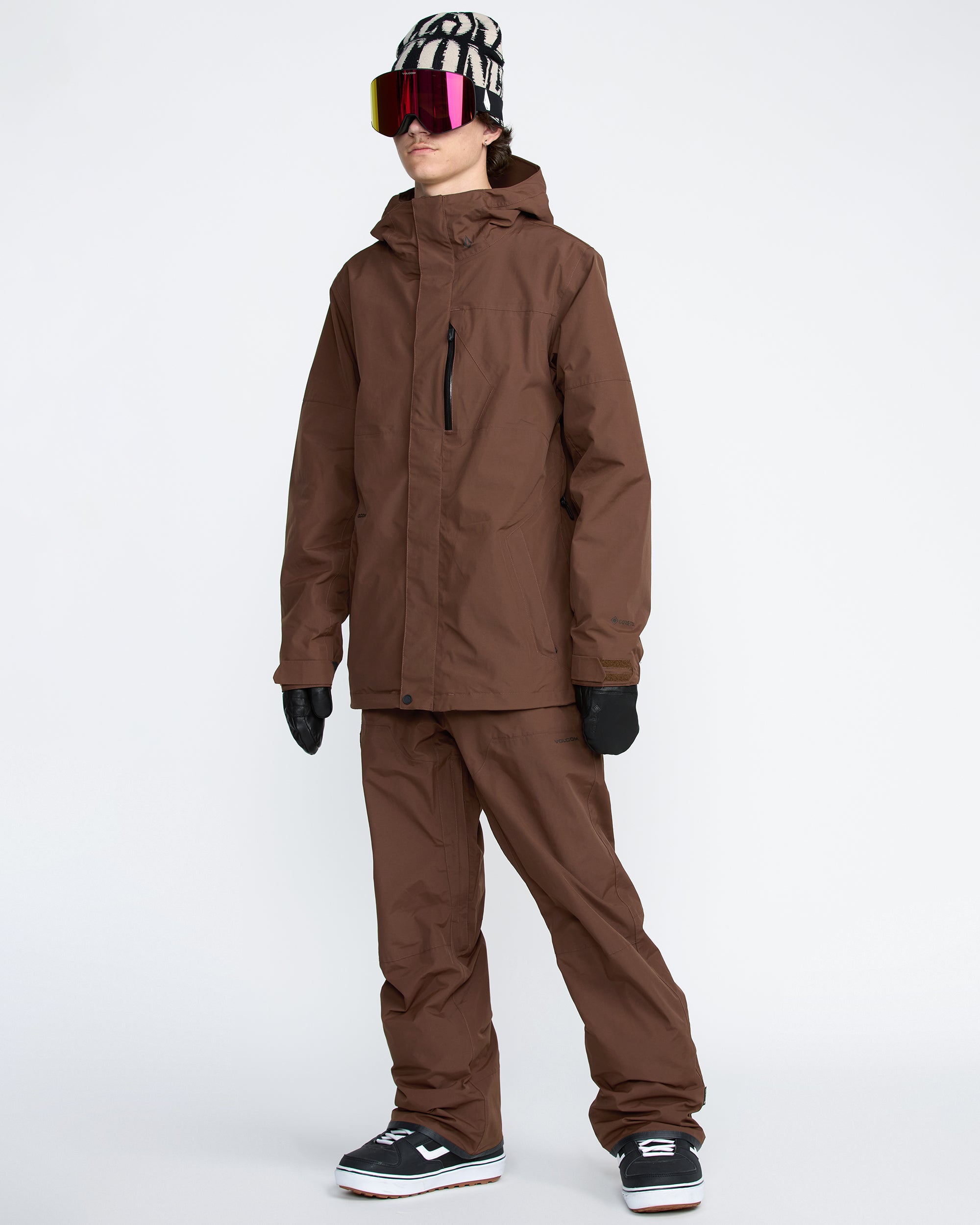 L Gore-Tex Trousers - Brown - Men - Volcom EU – Volcom Europe