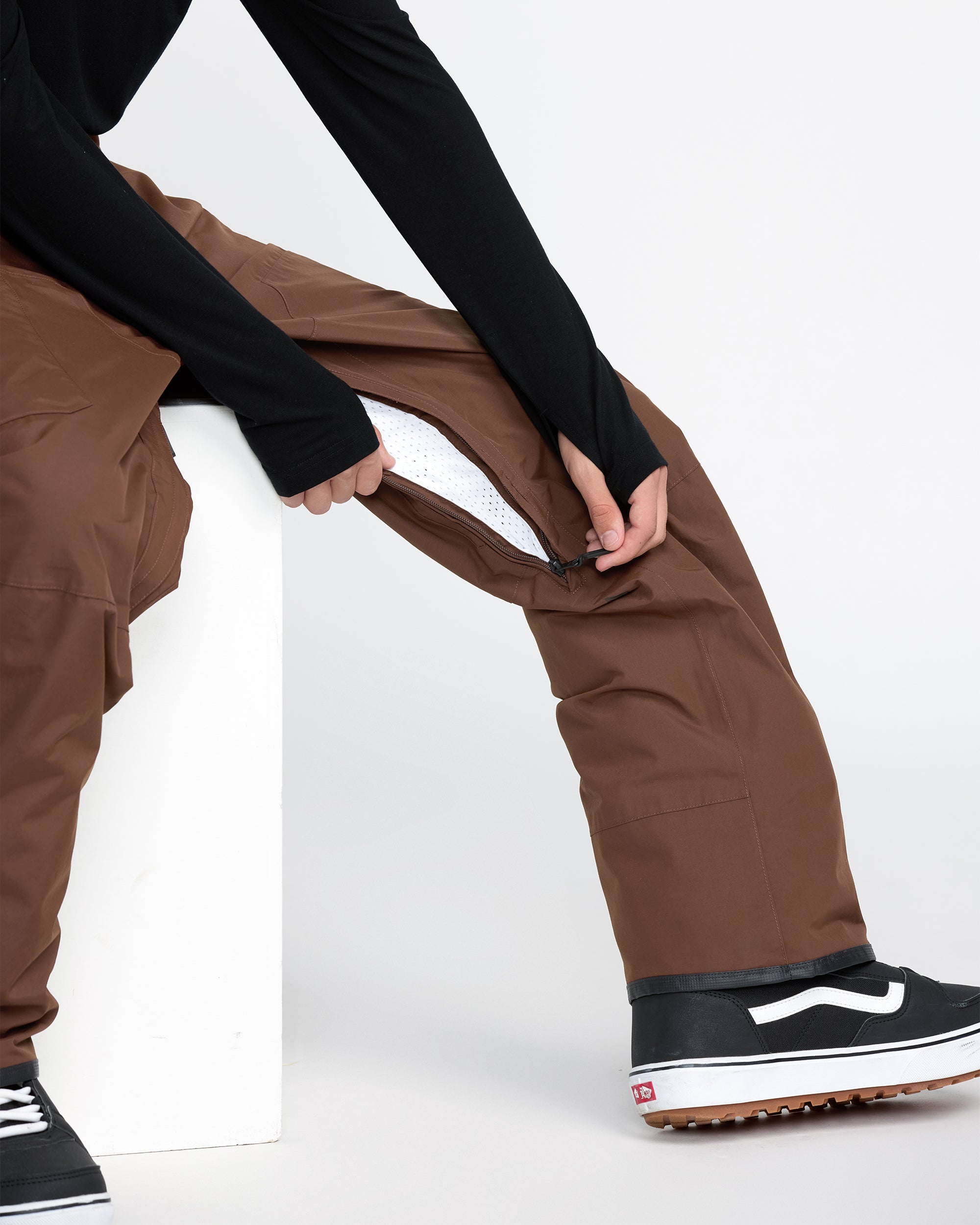 L Gore-Tex Trousers - Brown - Men - Volcom EU – Volcom Europe