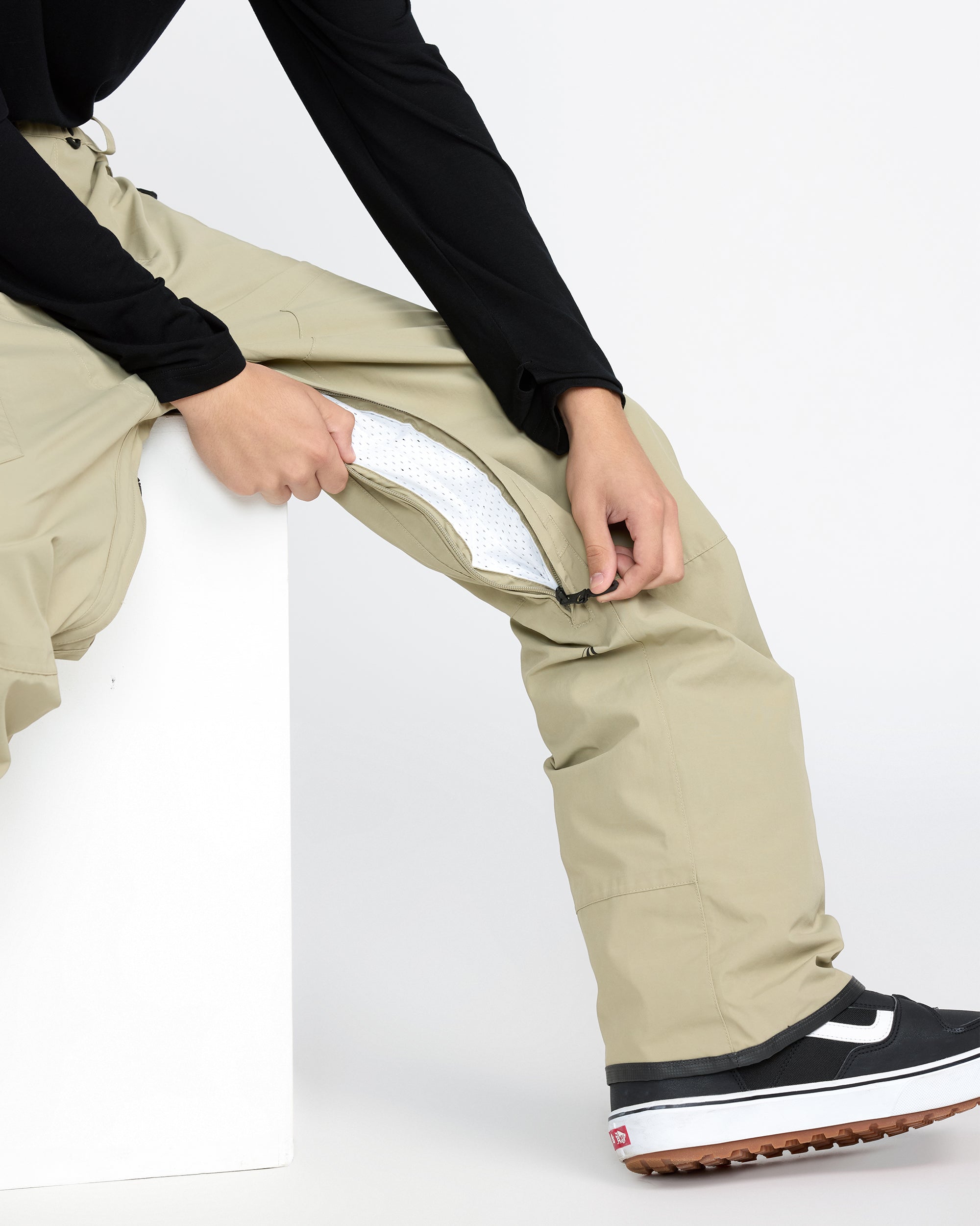 L Gore-Tex Trousers - Moss Green - Men - Volcom EU – Volcom Europe