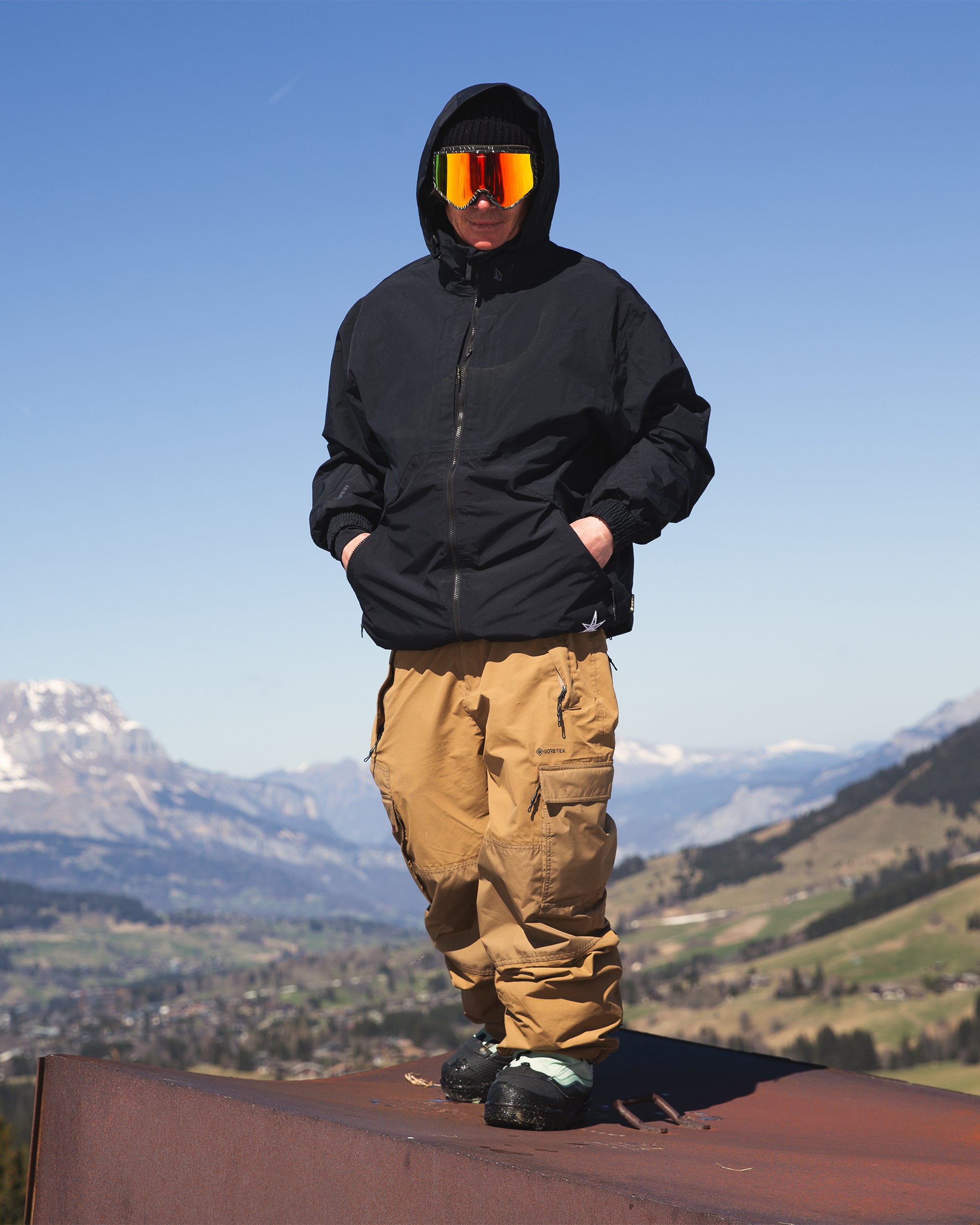Longo Gore-Tex Trousers - Bronze - Men - Volcom EU – Volcom Europe