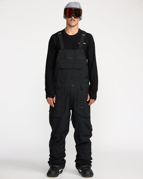 VOLCOM Mens Roan Bib Overalls Black ビブ Roan Bib Overall - Black - Men - Volcom EU – Volcom Europe